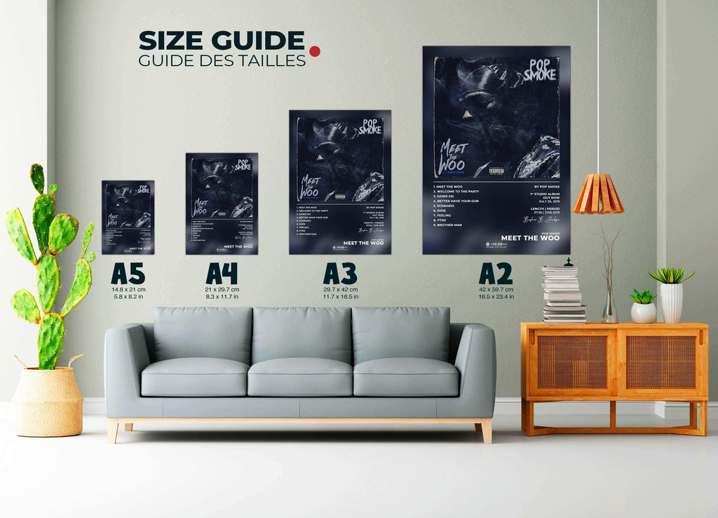Meet The Woo Pop Smoke Poster - Backyard