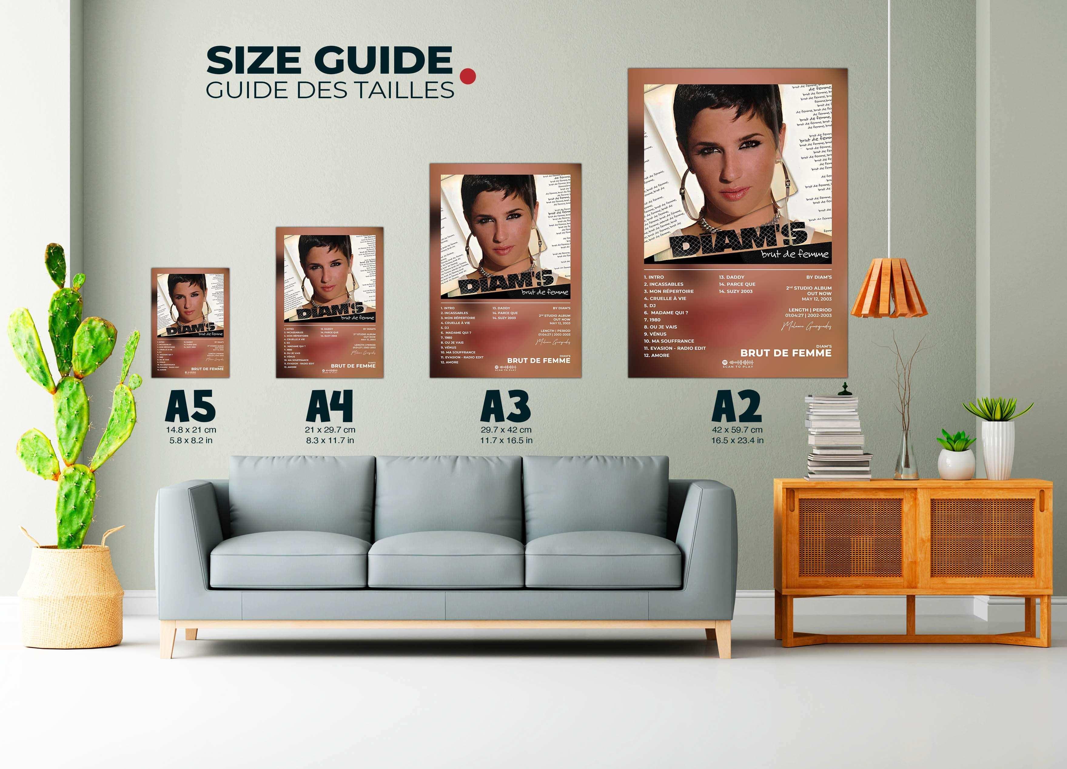 Brut De Femme Diam's Poster - Backyard