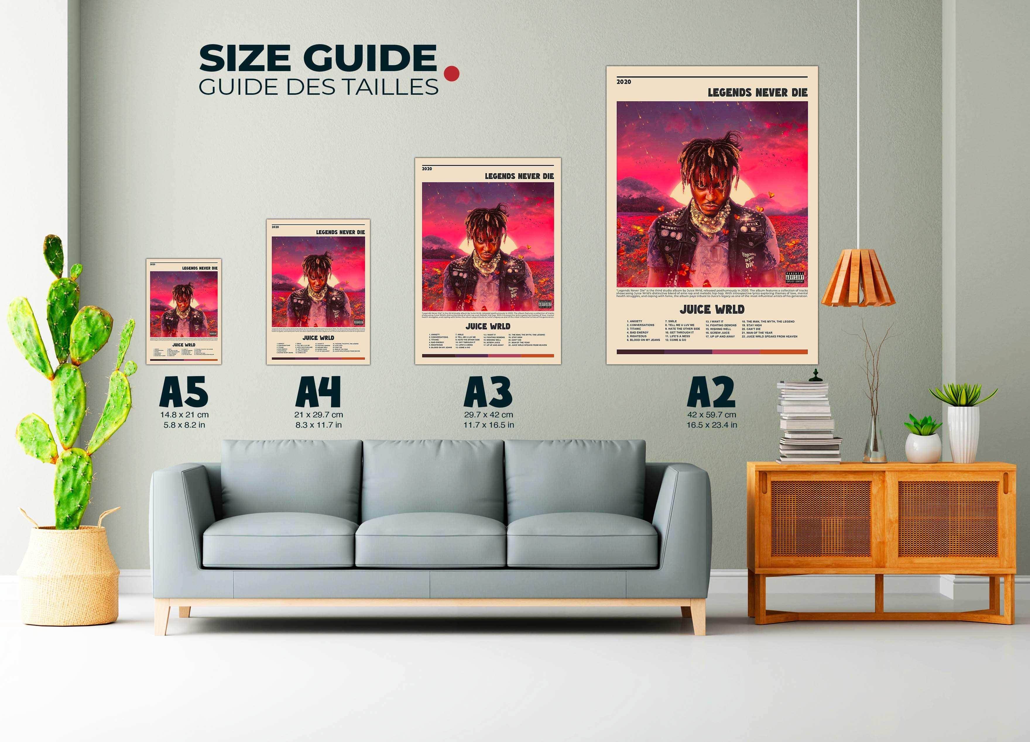 Legends Never Die Juice Wrld Poster - Backyard