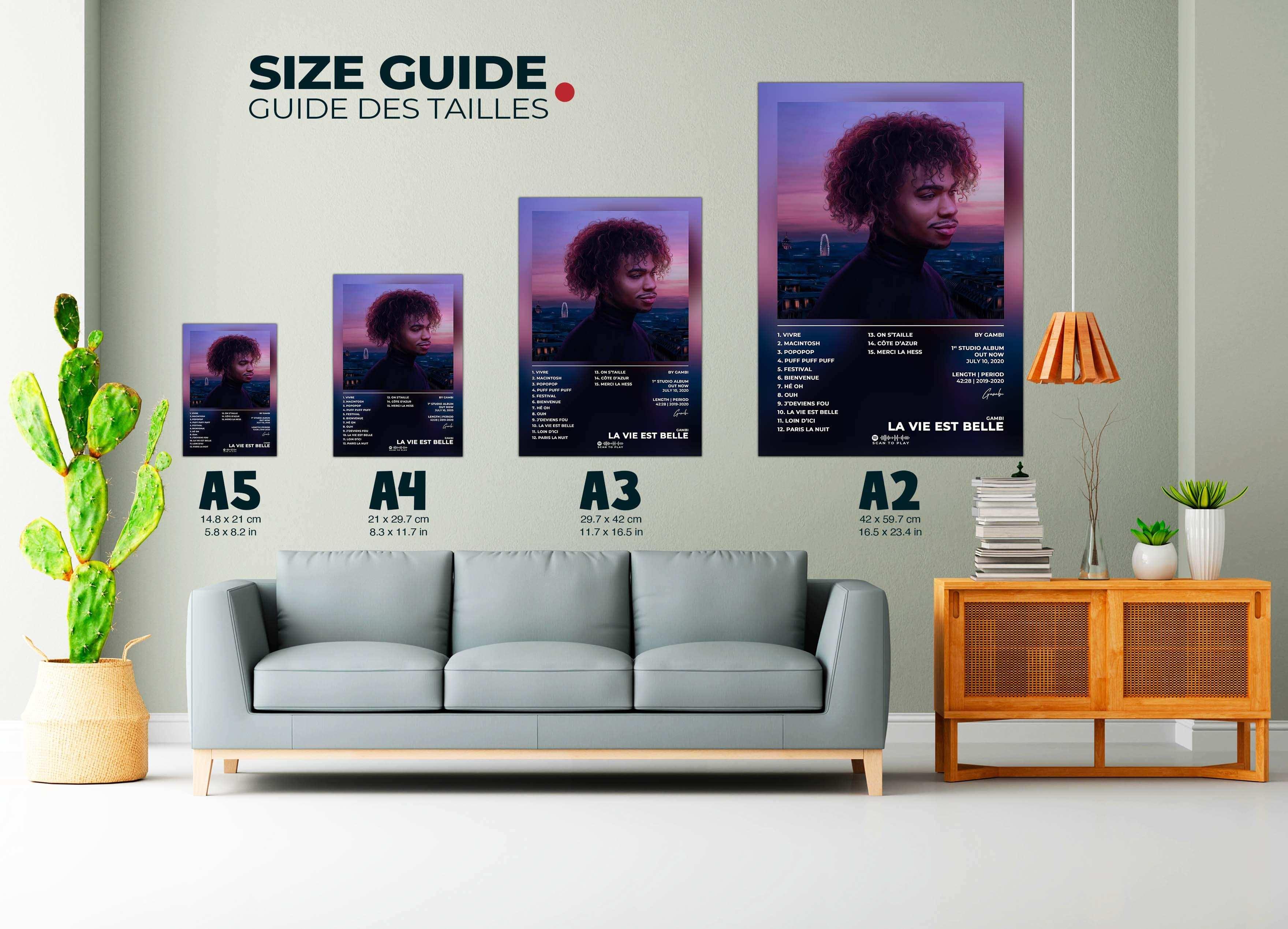 La Vie Est Belle Gambi Poster - Backyard