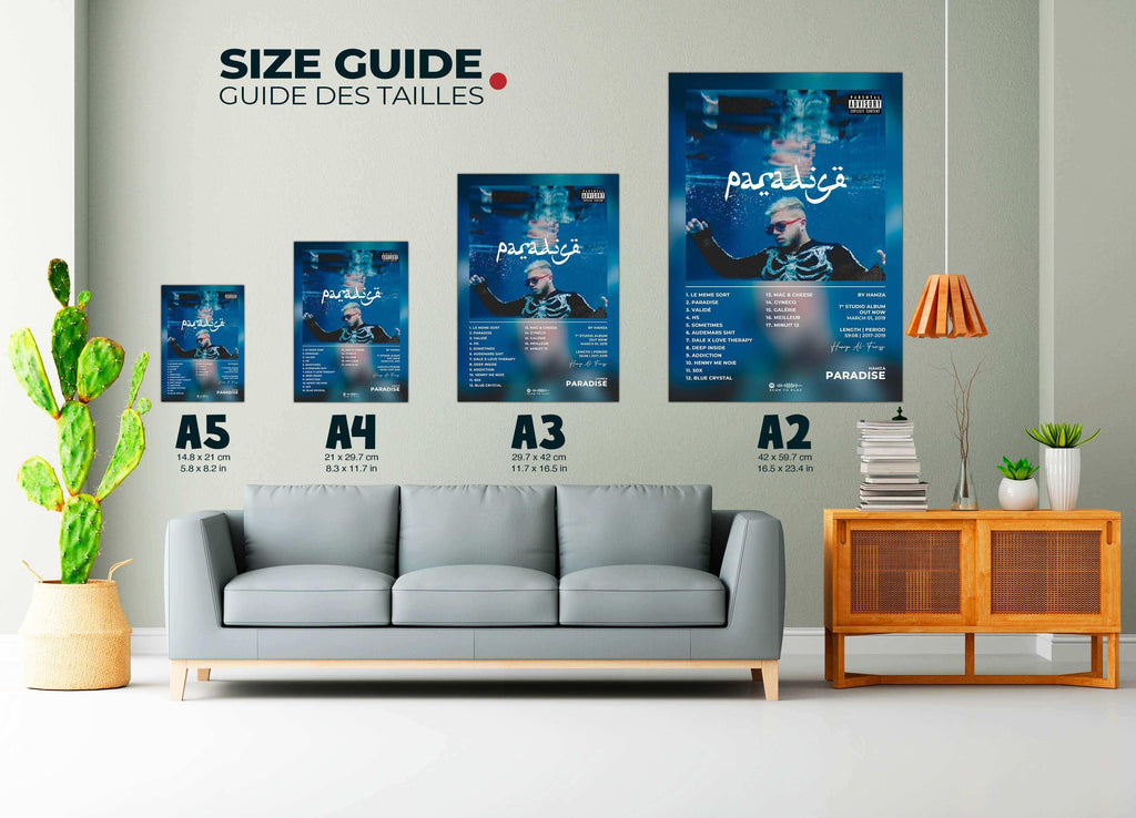 Paradise Hamza Poster - Backyard