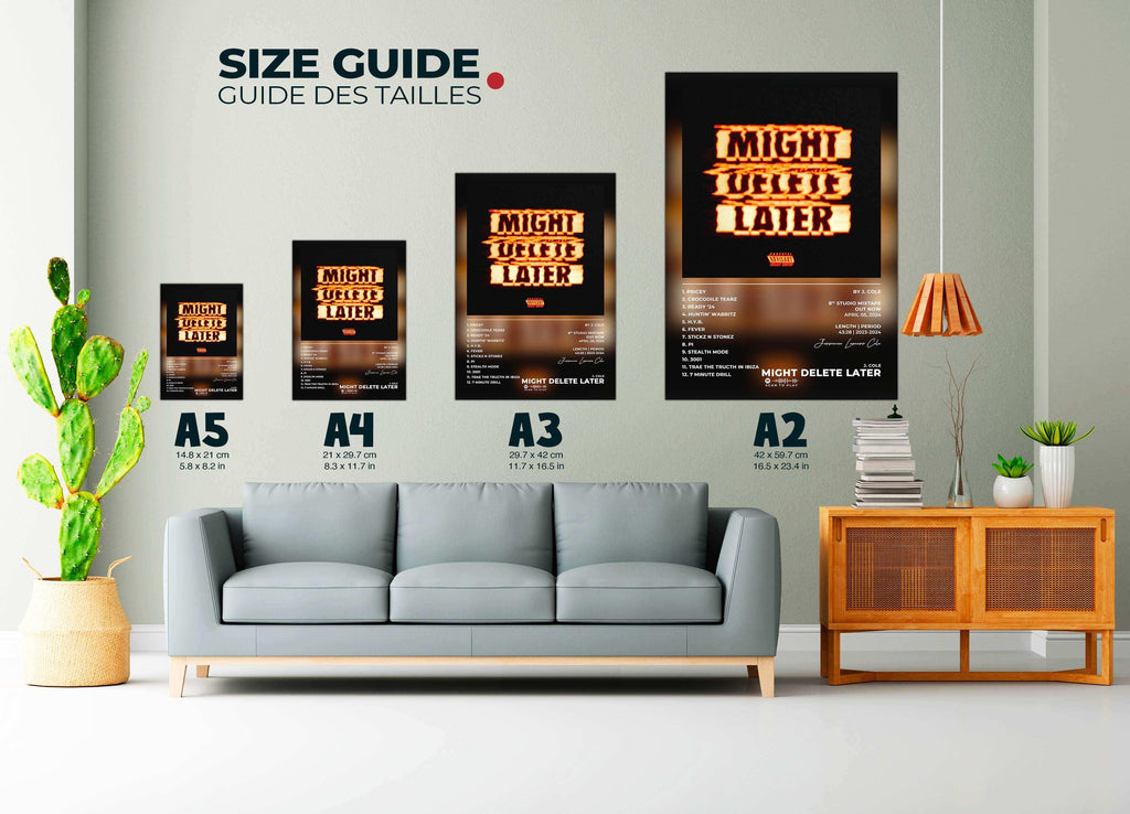 Might Delete Later J. Cole Poster - Backyard