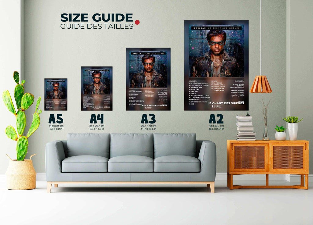 Le Chant Des Sirènes Orelsan Poster - Backyard