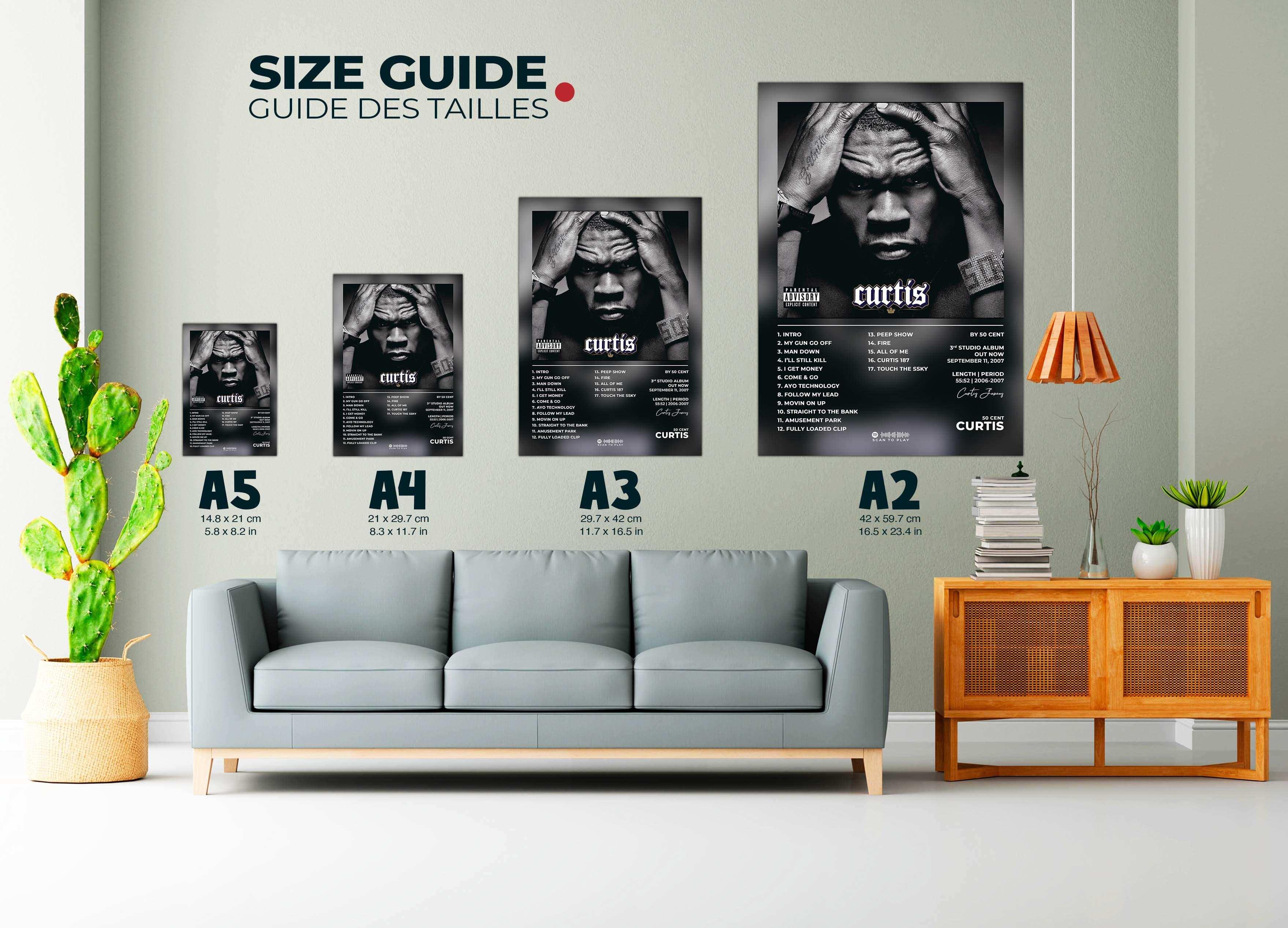 Curtis 50 Cent Poster - Backyard