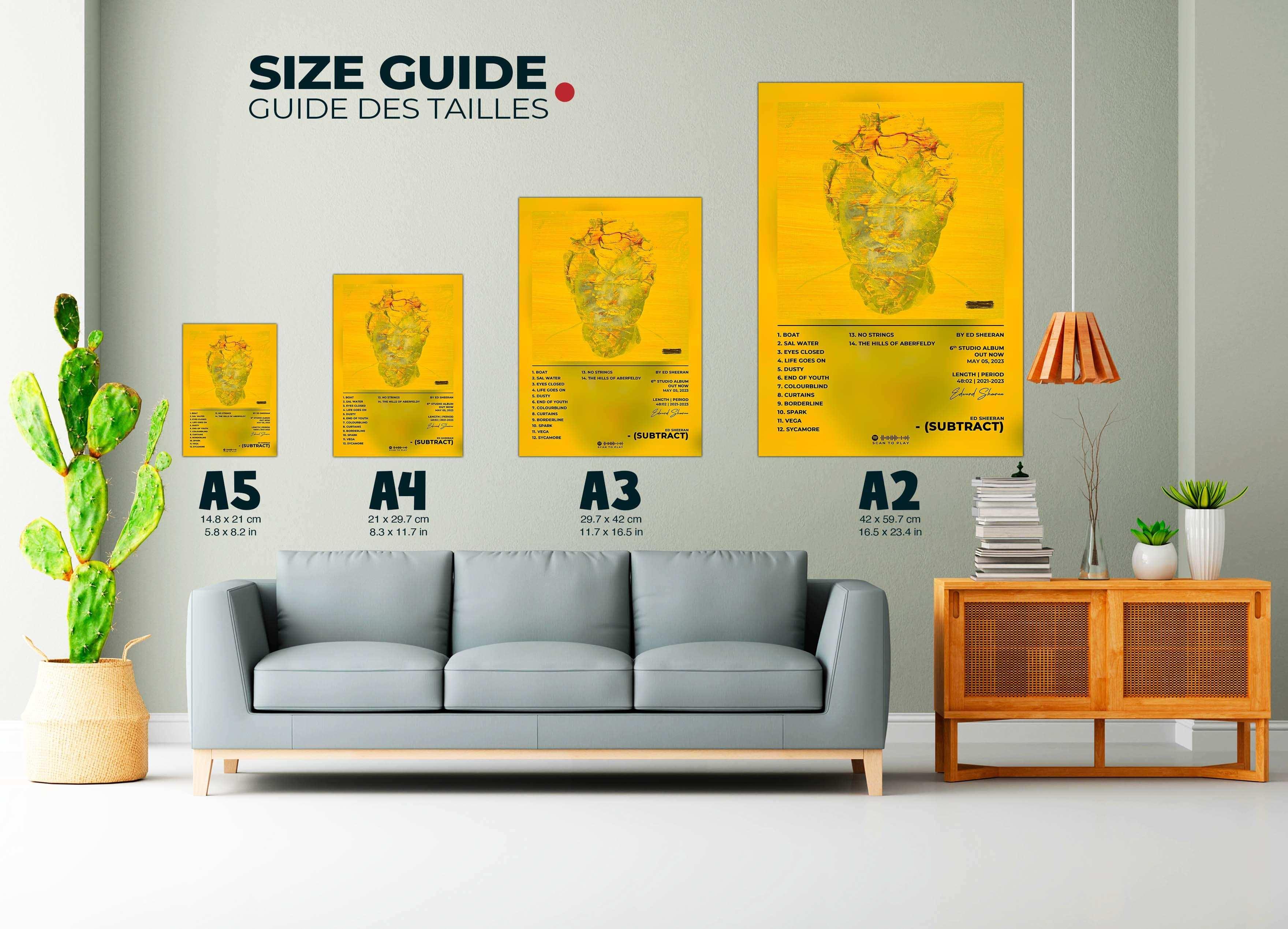 Substract Ed Sheeran Poster - Backyard