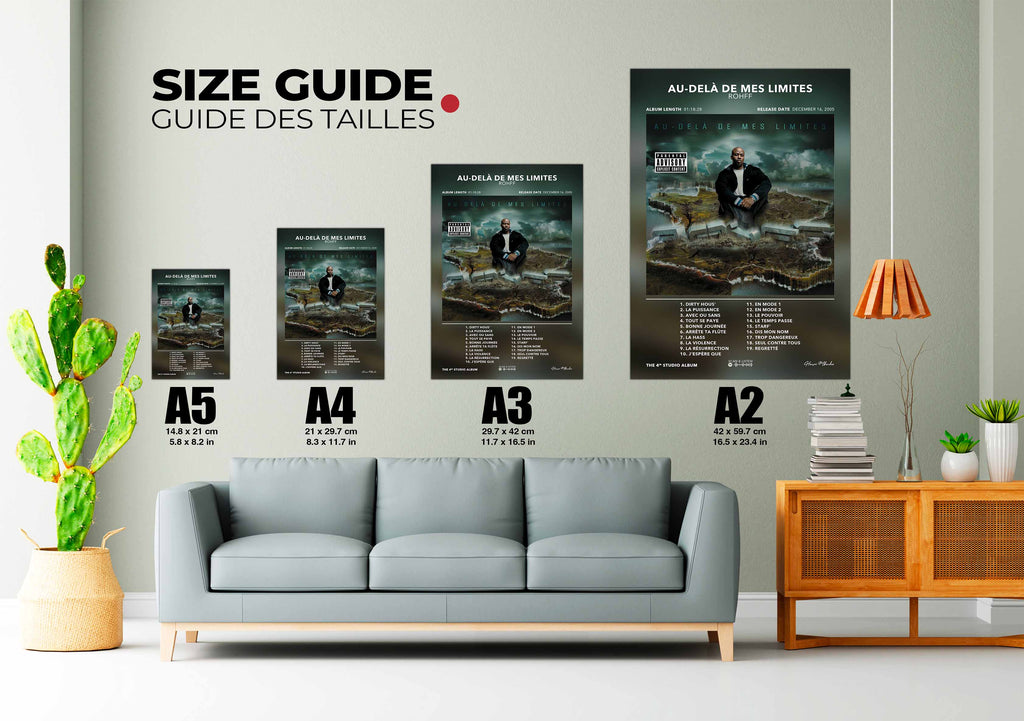 Poster Au-Delà De Mes Limites Rohff