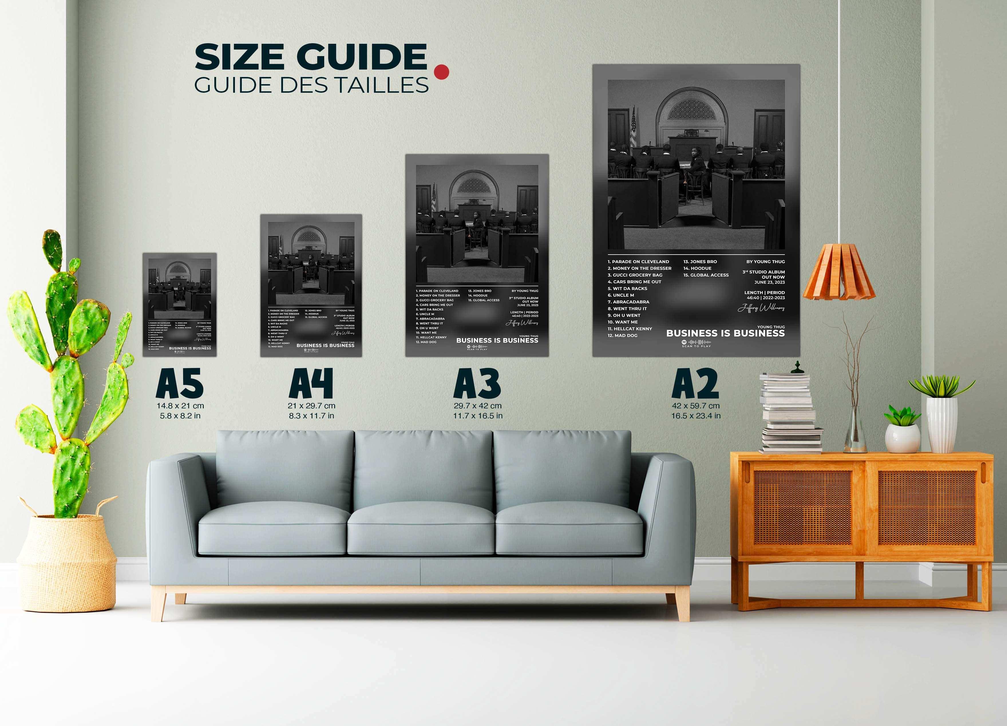 Business Is Business Young Thug Poster - Backyard