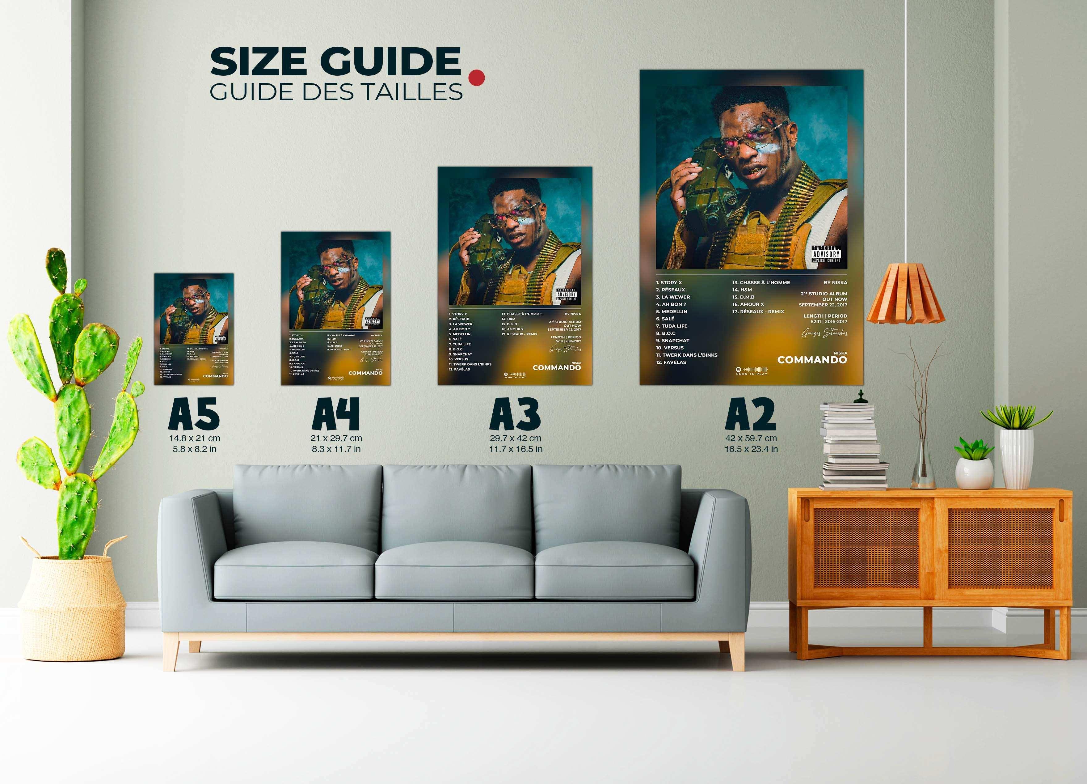 Commando Niska Poster - Backyard