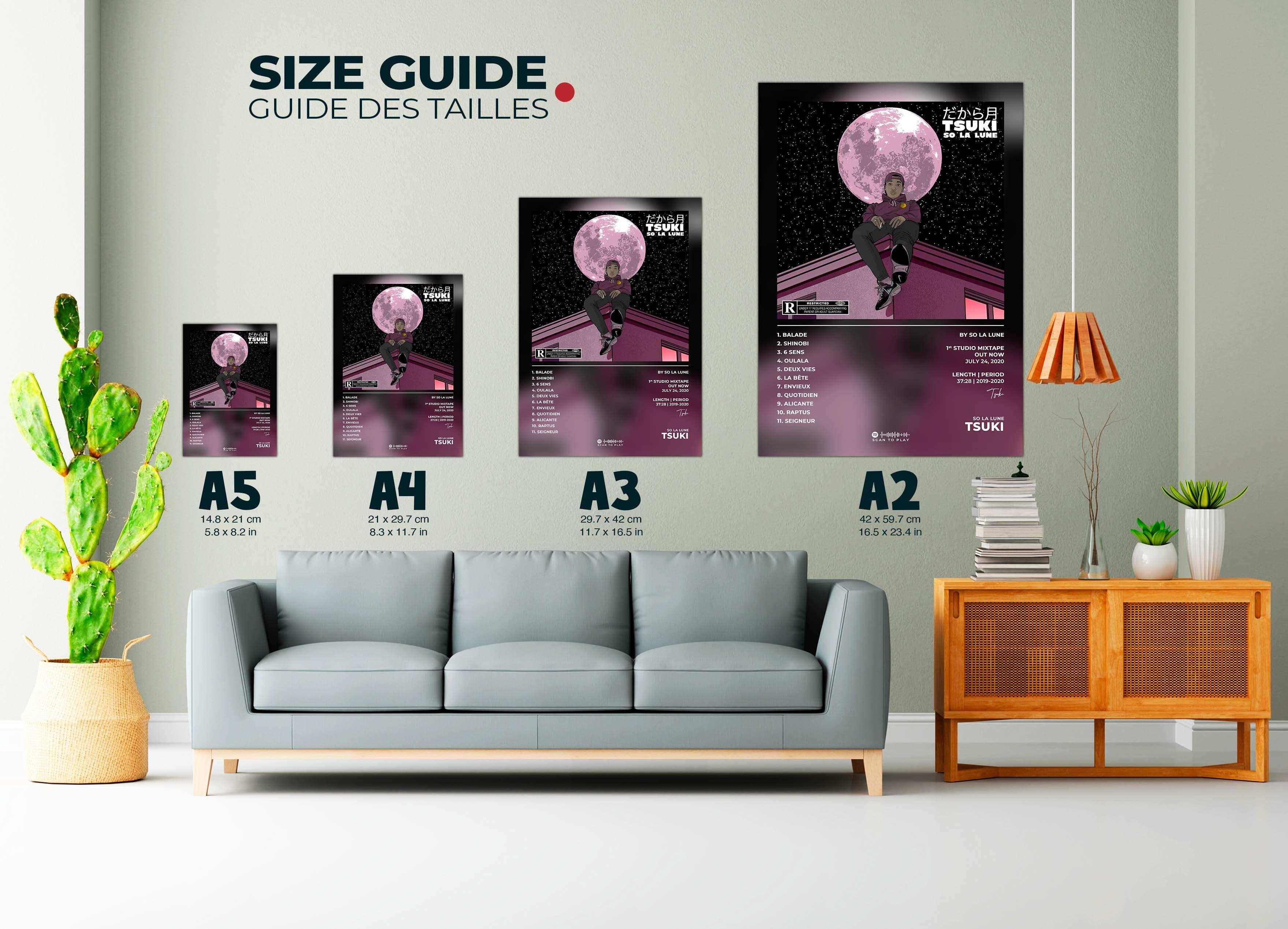 Tsuki So La Lune Poster - Backyard