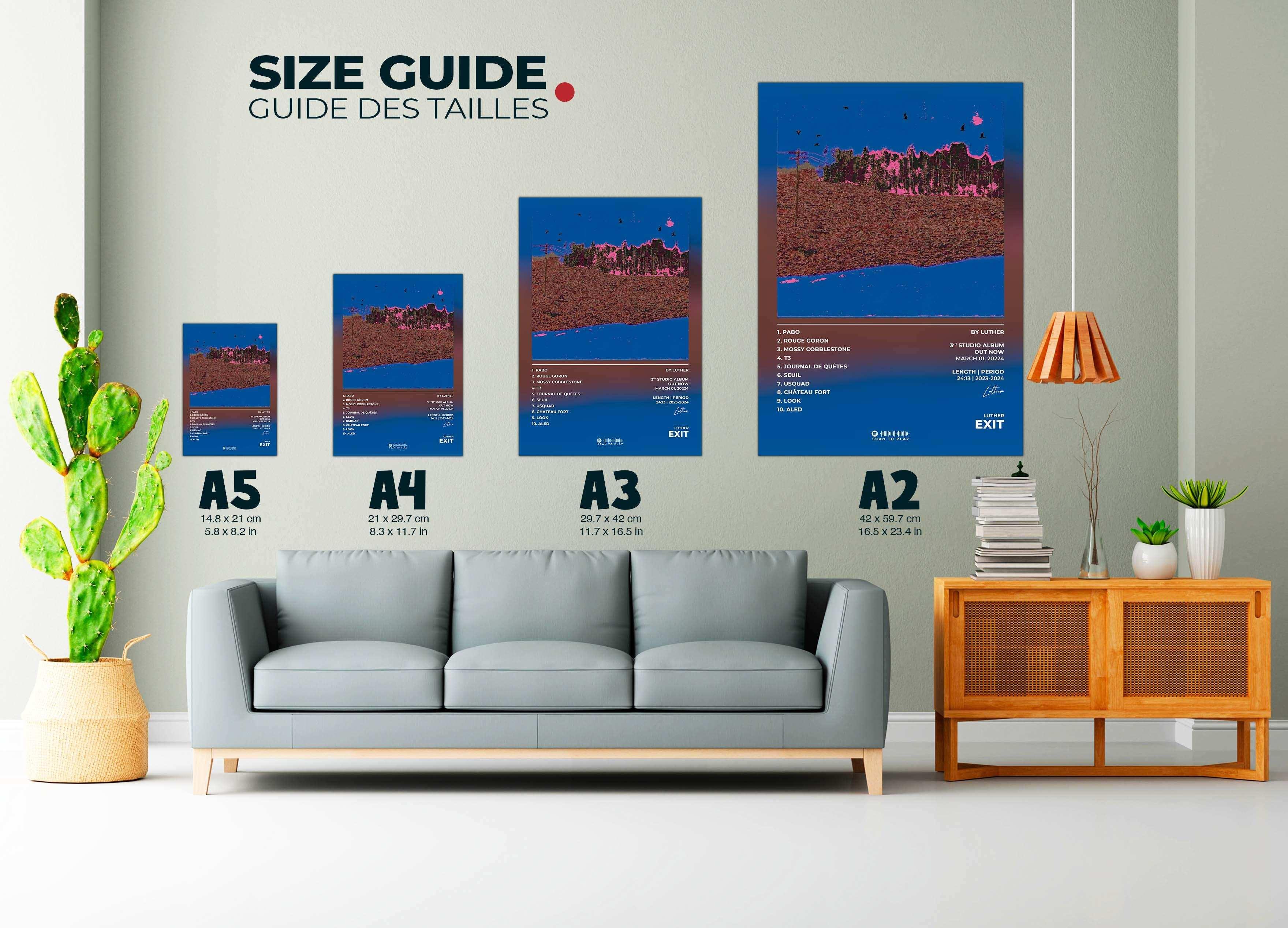 Exit Luther Poster - Backyard