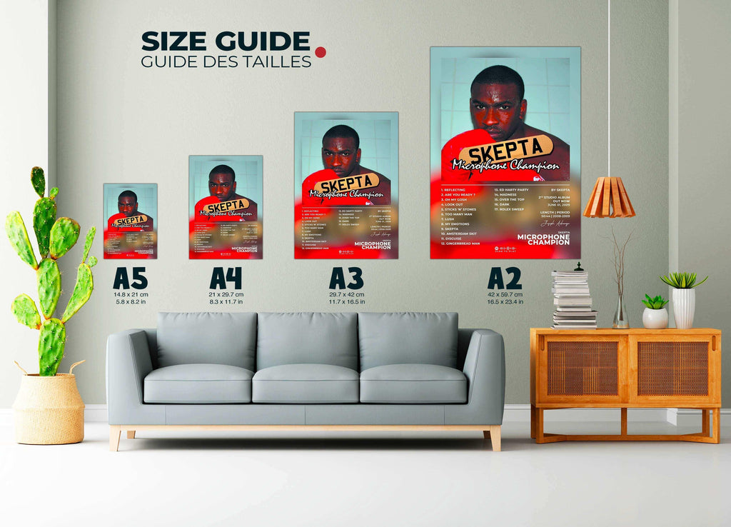 Microphone Champion Skepta Poster - Backyard