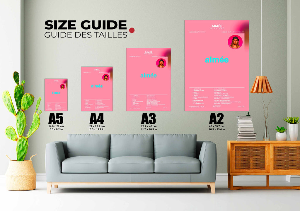 Poster Aimée Julien Doré