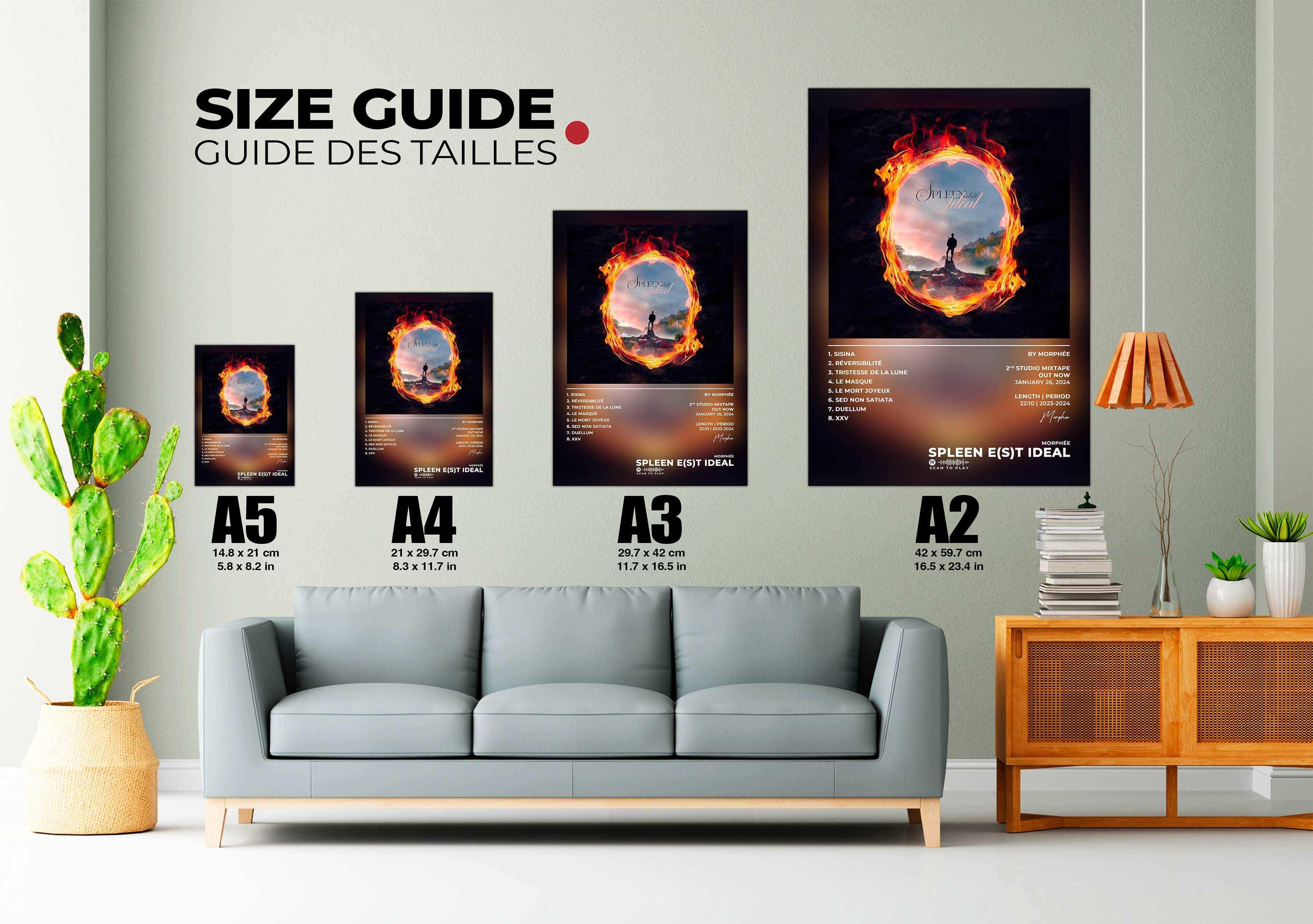 Spleen E(s)t Idéal Morphée Poster - Backyard
