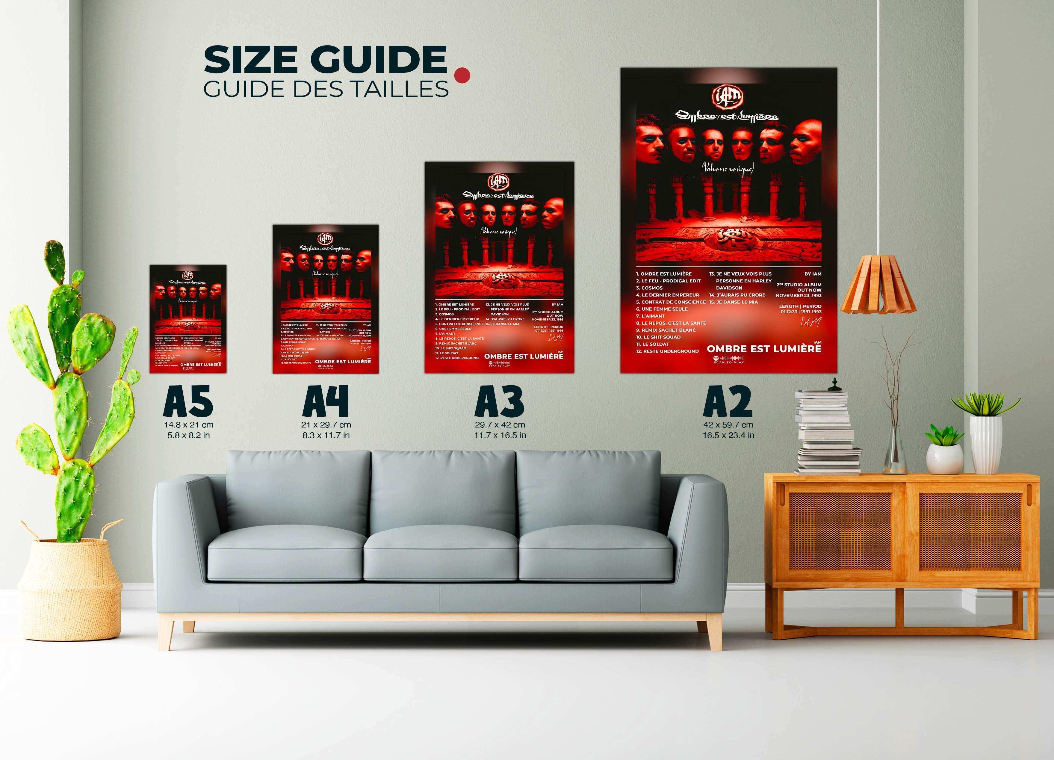 Ombre Est Lumière IAM Poster - Backyard