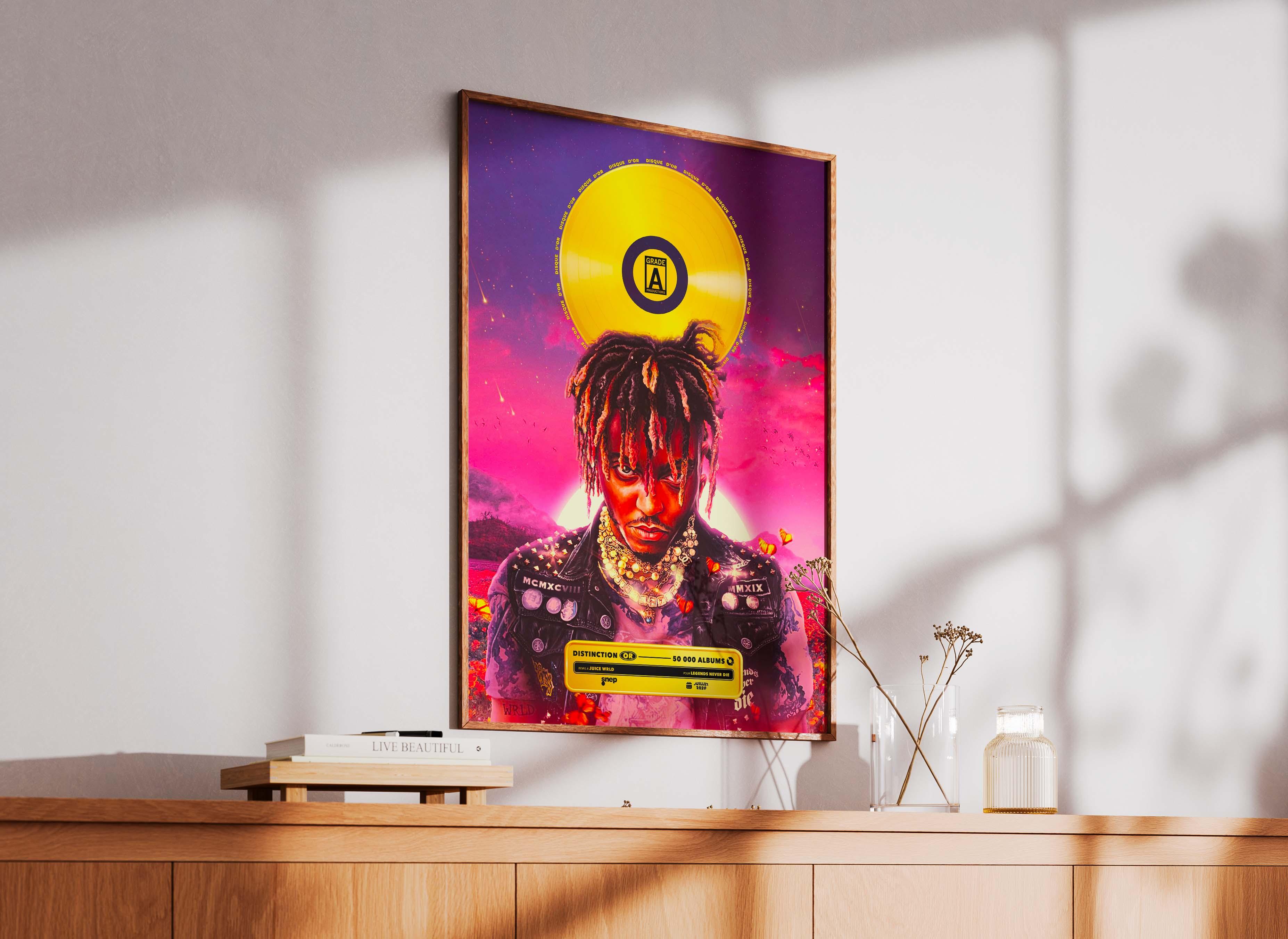 Disque D'Or Legends Never Die Juice Wrld - Backyard