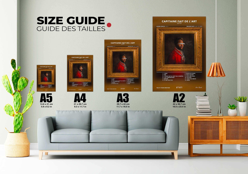 Poster Capitaine Fait De L'Art Leto - Backyard