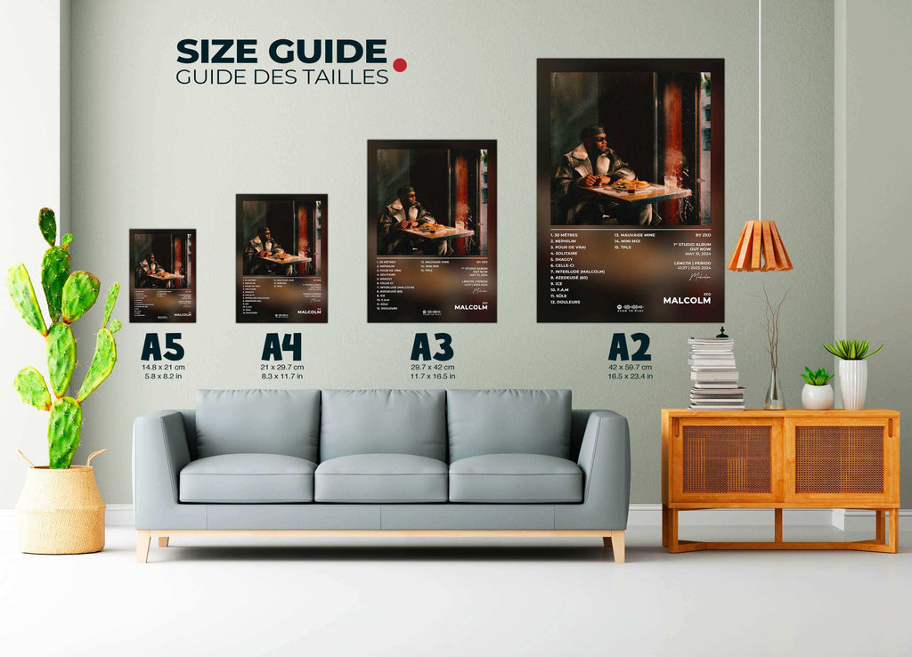 Malcolm Zed Poster - Backyard