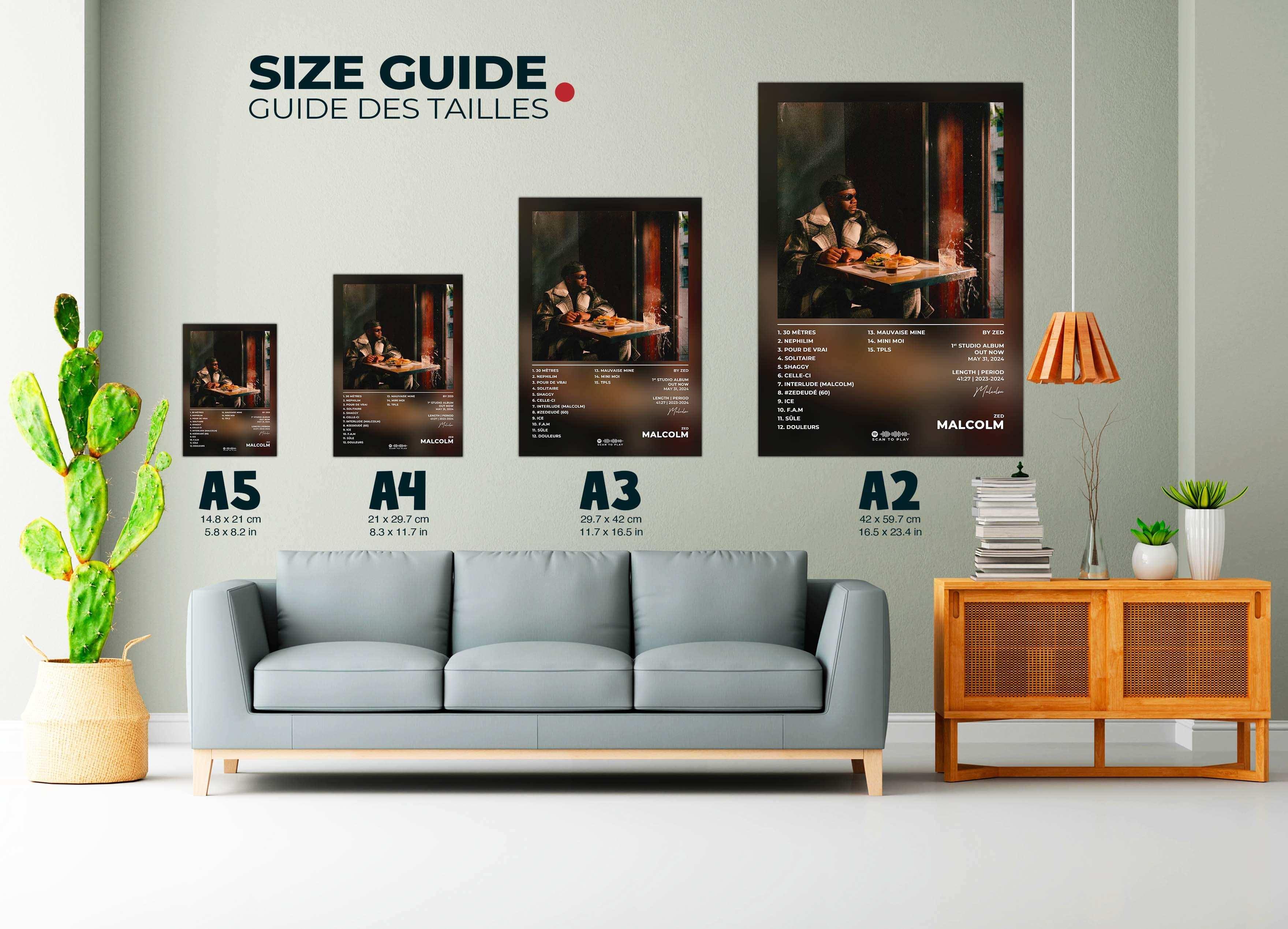 Malcolm Zed Poster - Backyard