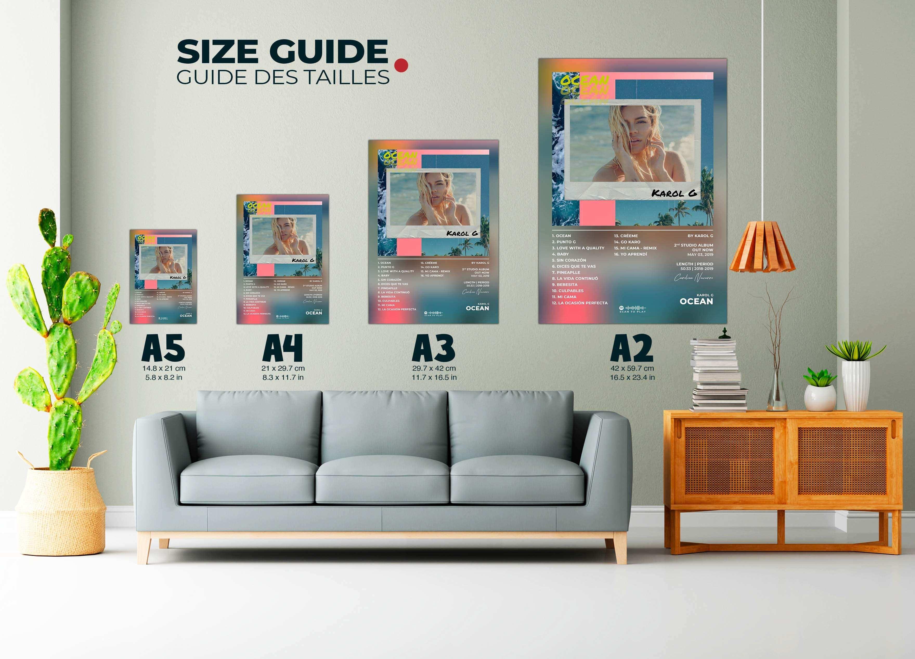 Ocean Karol G Poster - Backyard