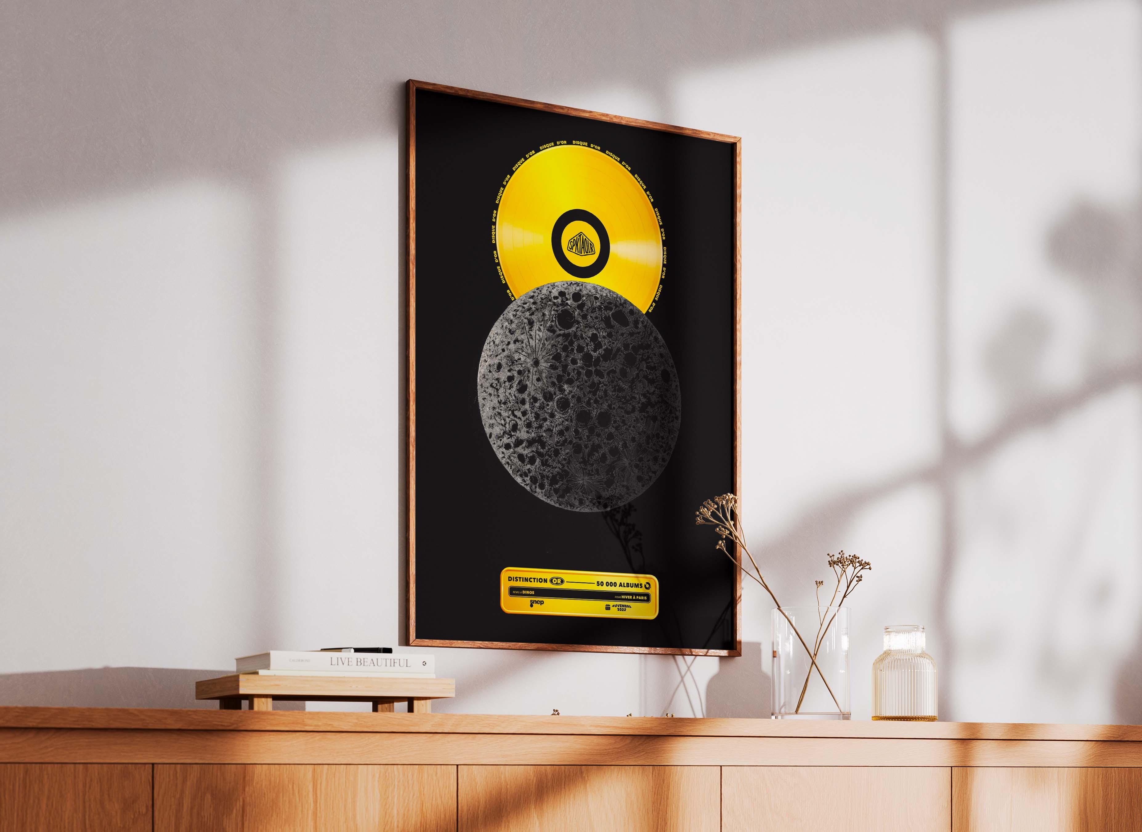 Disque D'Or Hiver À Paris Dinos - Backyard