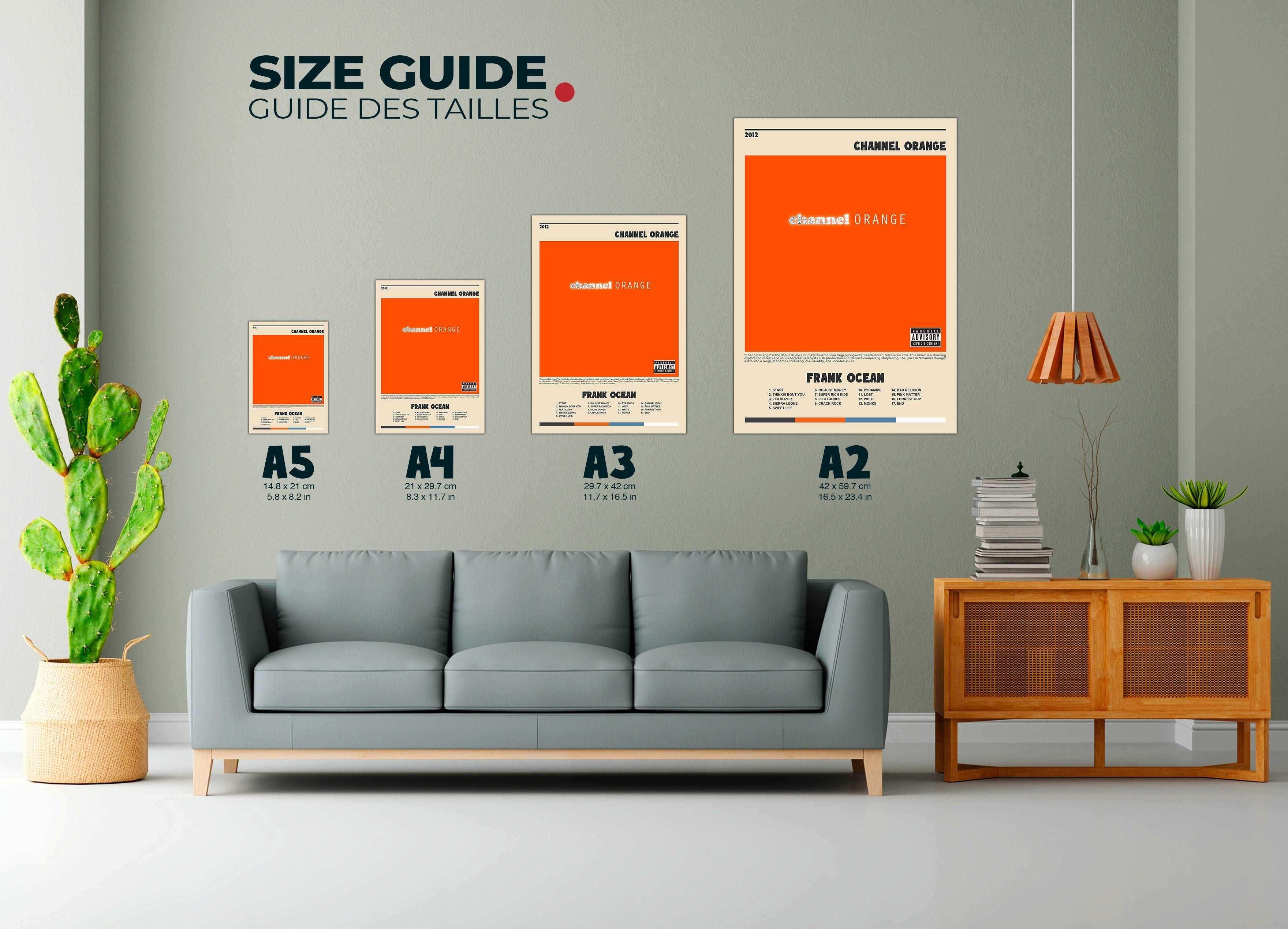 Channel Orange Franck Ocean Poster - Backyard