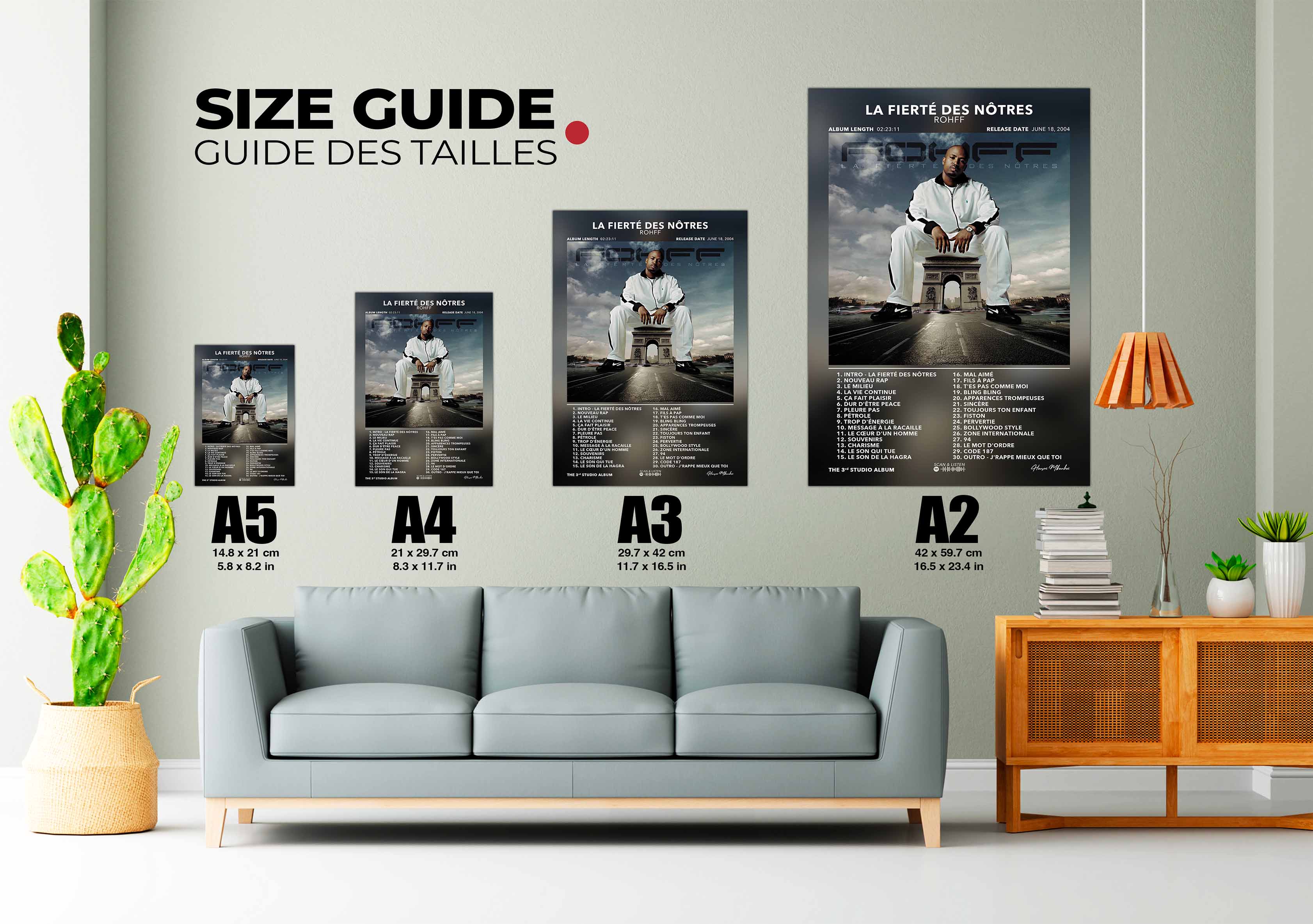 Poster La Fierté Des Nôtres Rohff