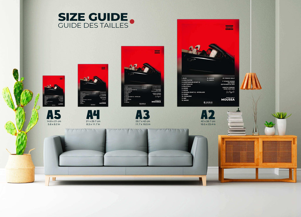 Moussa Prince Waly Poster - Backyard