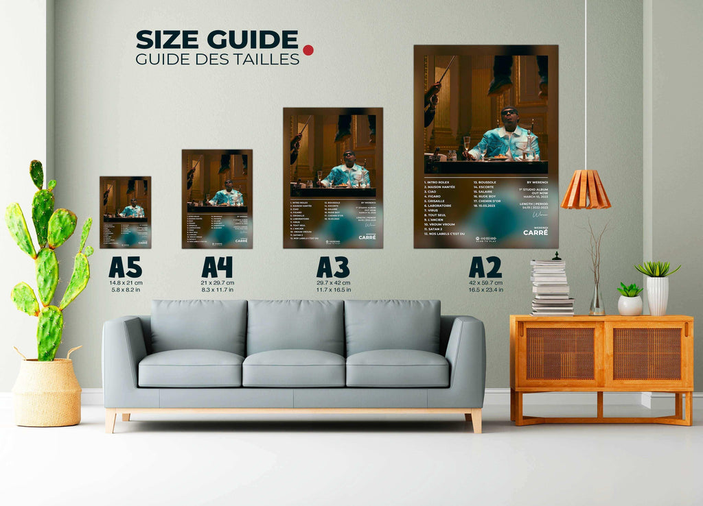 Carré Werenoi Poster - Backyard