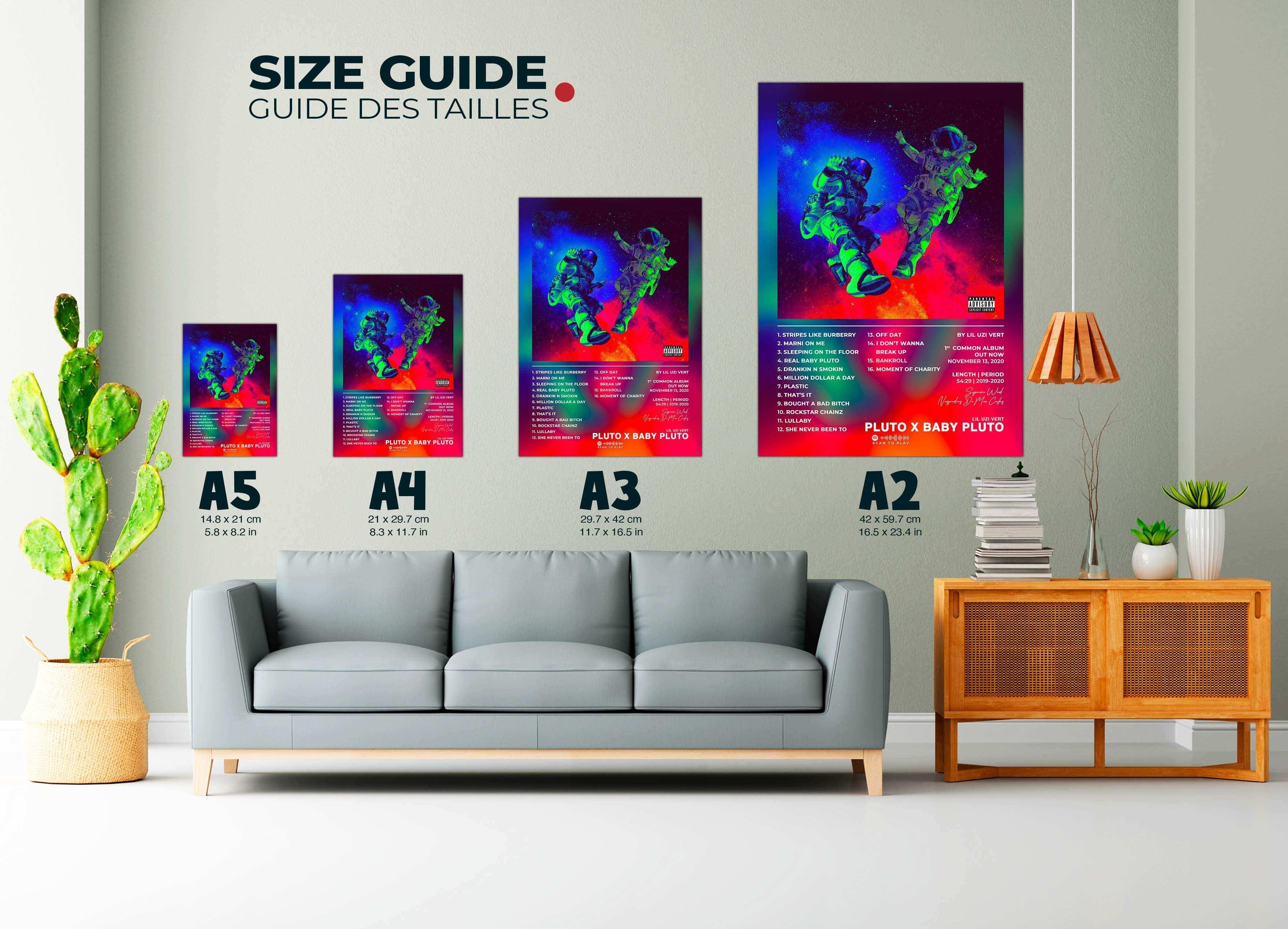 Pluto x Baby Pluto Lil Uzi Vert & Future Poster - Backyard