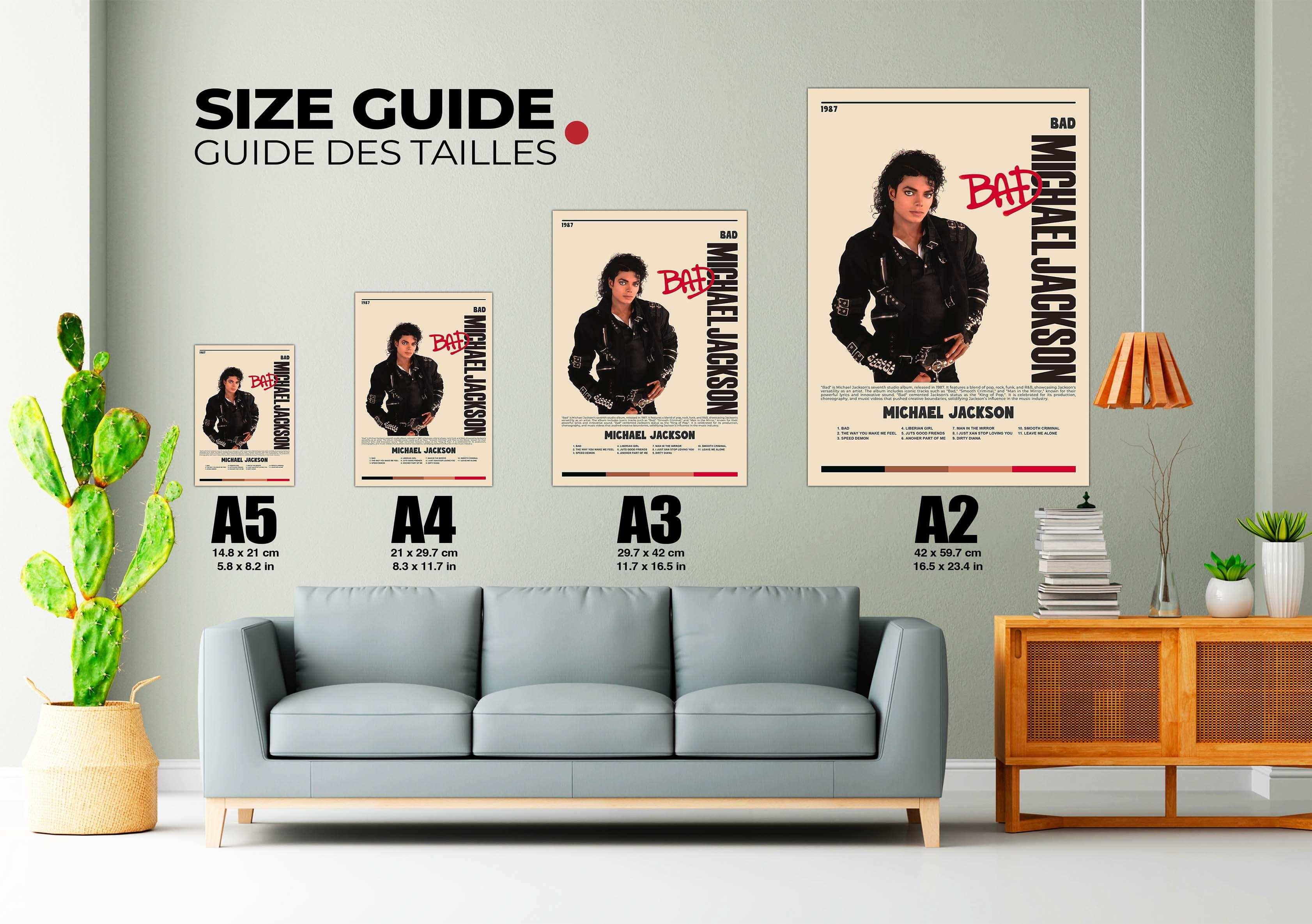 Poster BAD Michael Jackson - Backyard