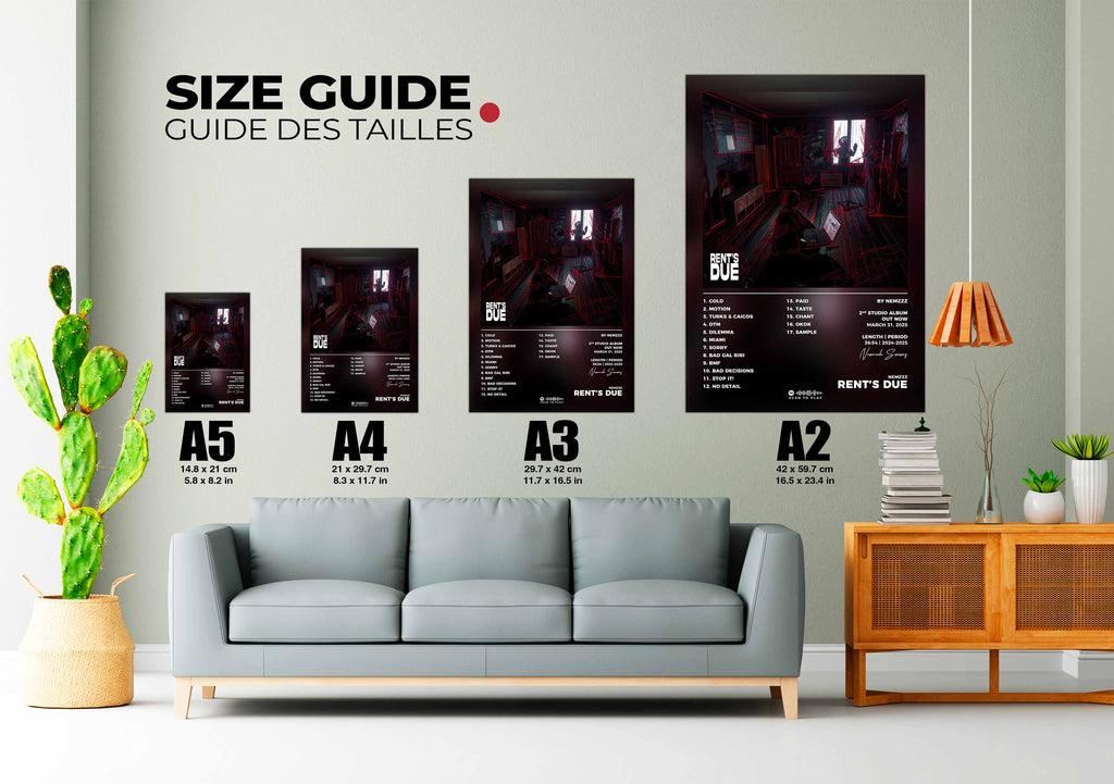 Poster Rent's Due Nemzzz