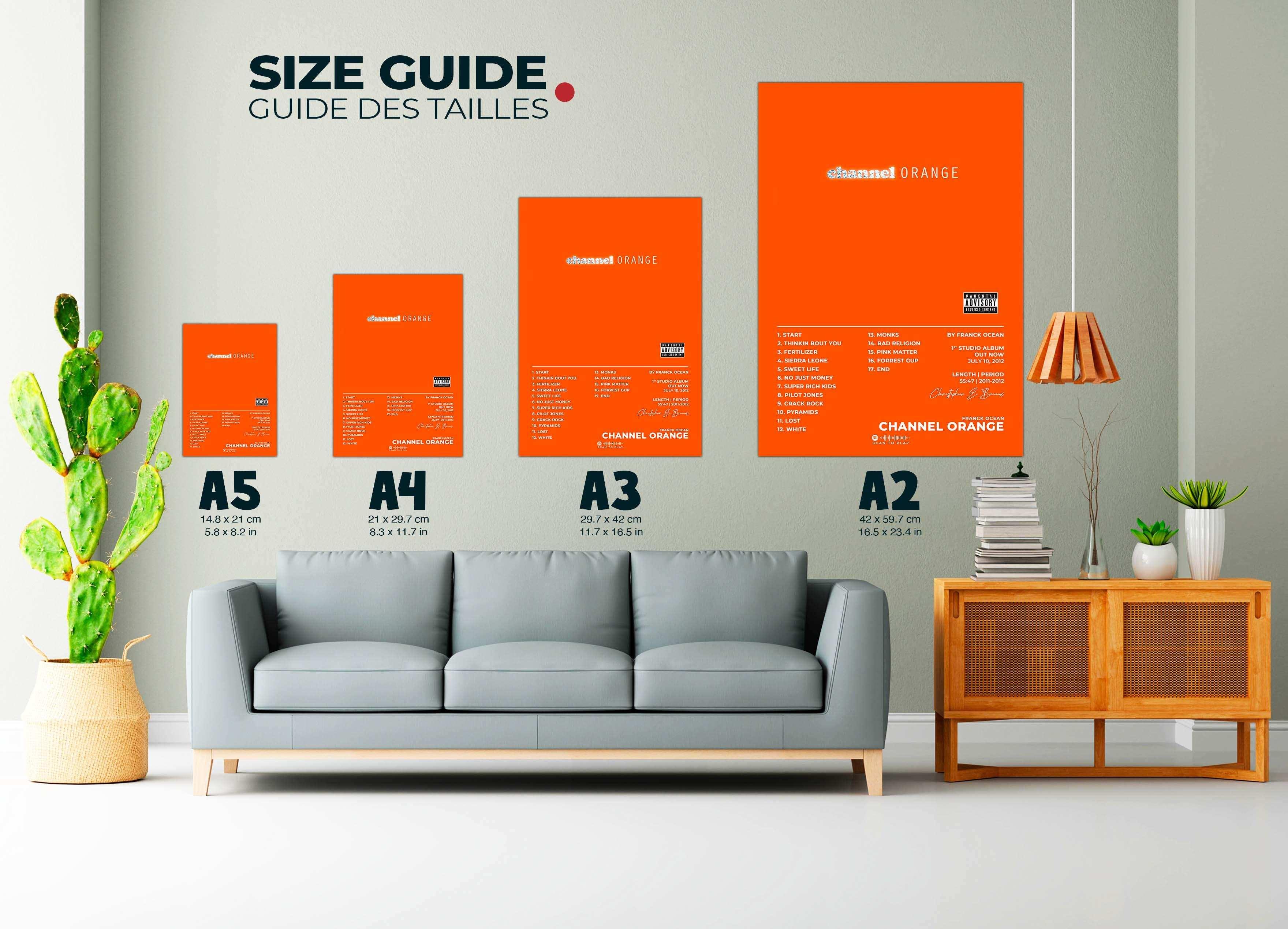 Channel Orange Frank Ocean Poster - Backyard