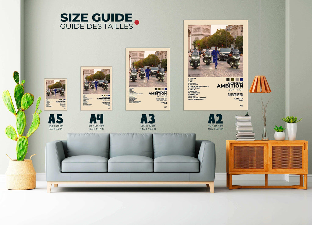 Ambition Guy2Bezbar Poster - Backyard