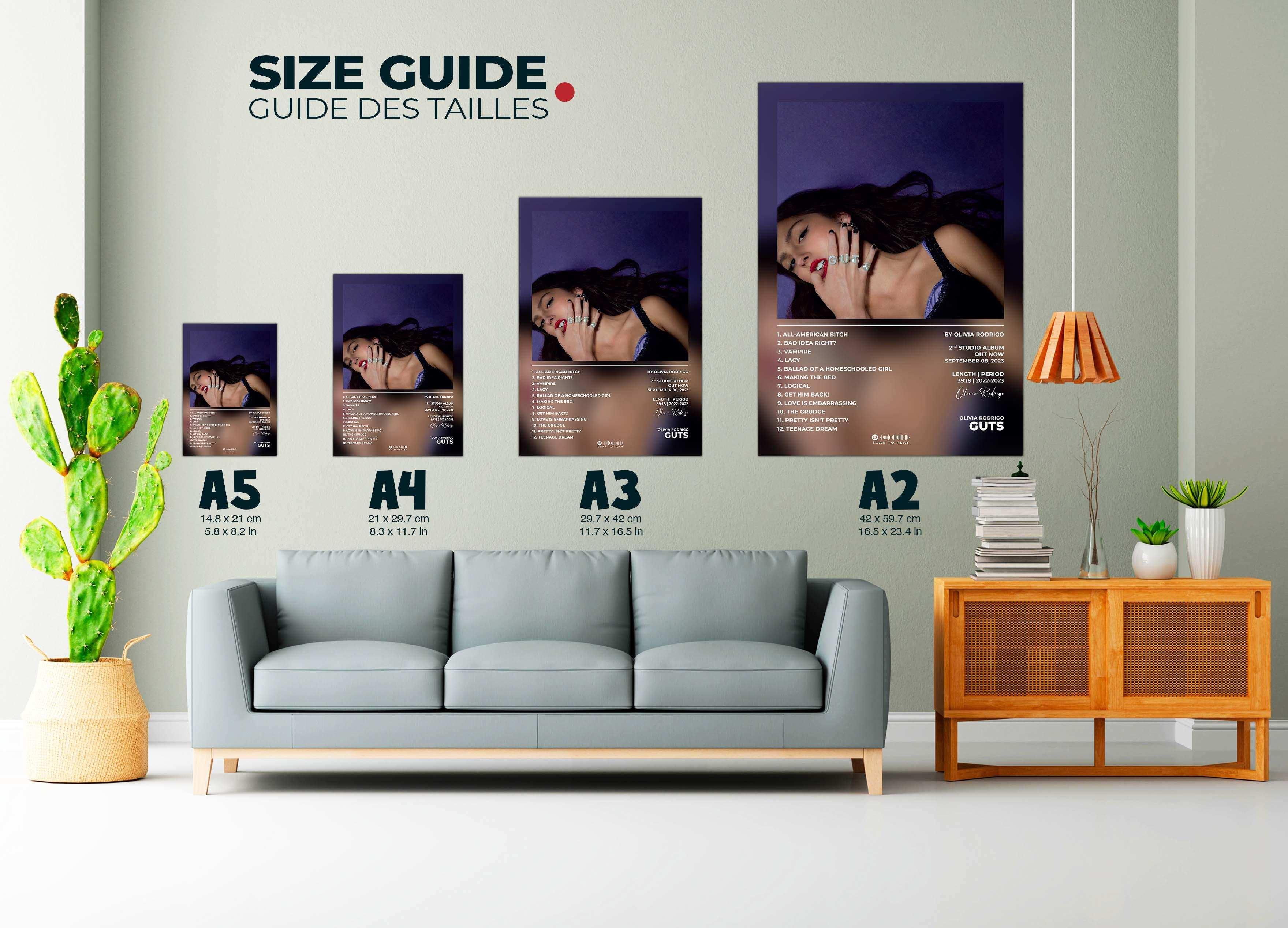 Guts Olivia Rodrigo Poster - Backyard