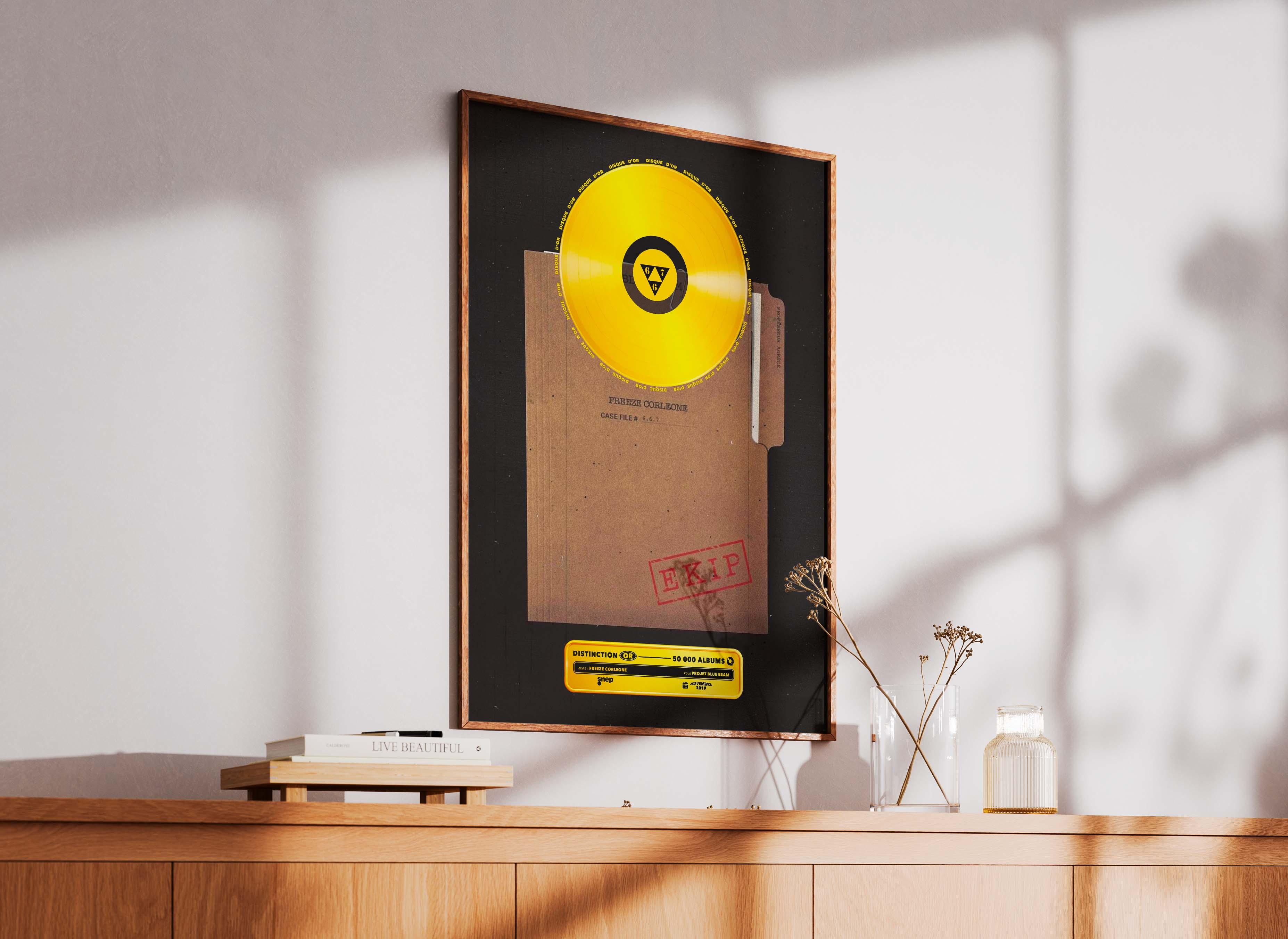 Disque D'Or Projet Blue Beam Freeze Corleone - Backyard