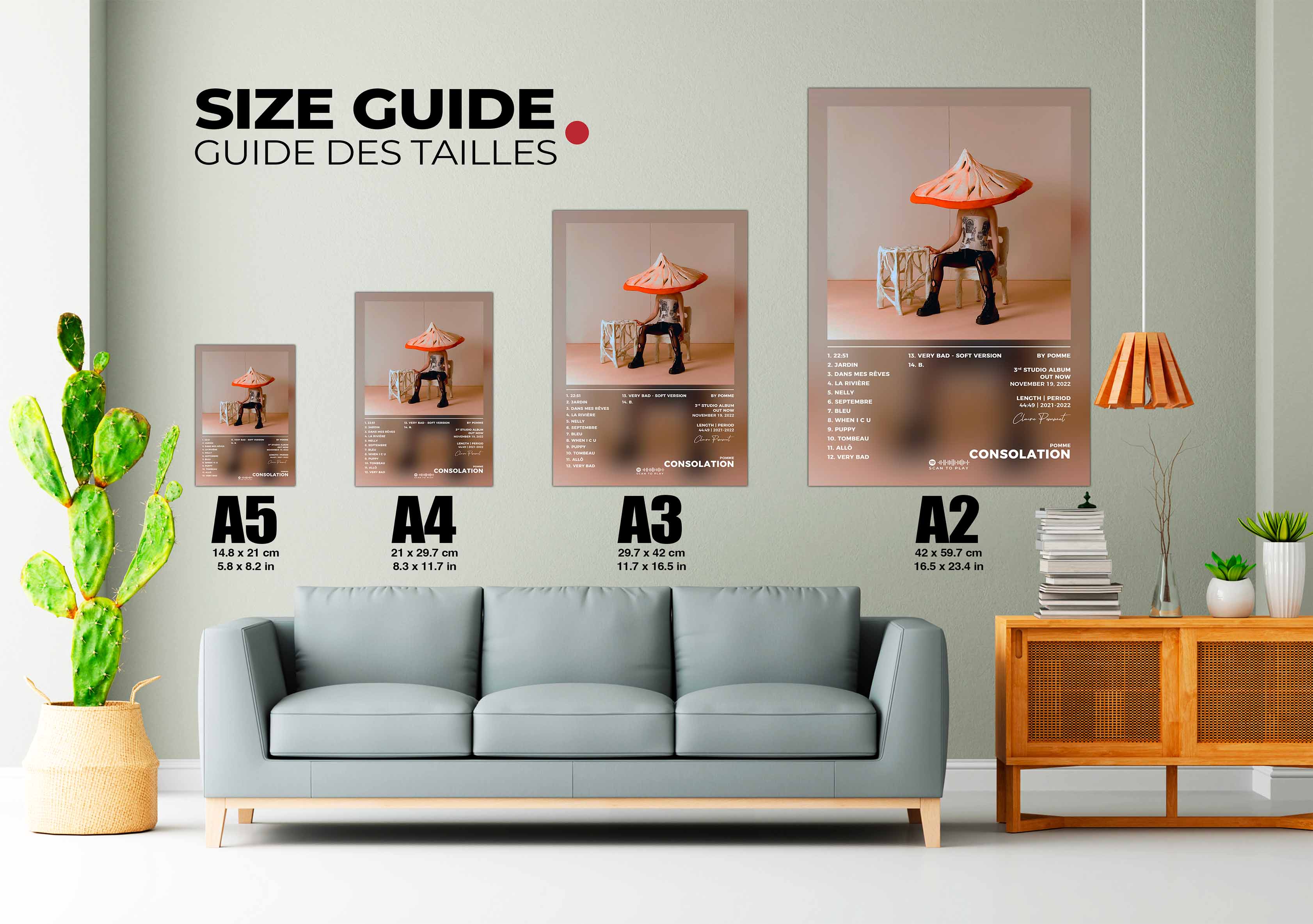 Poster Consolation Pomme