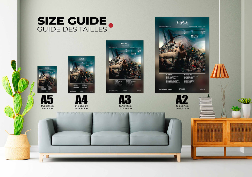Poster Ersatz Julien Doré