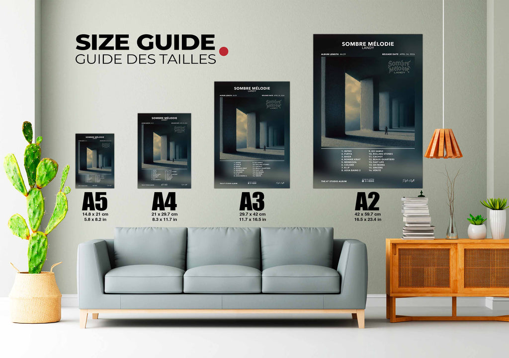 Poster Sombre Mélodie Landy