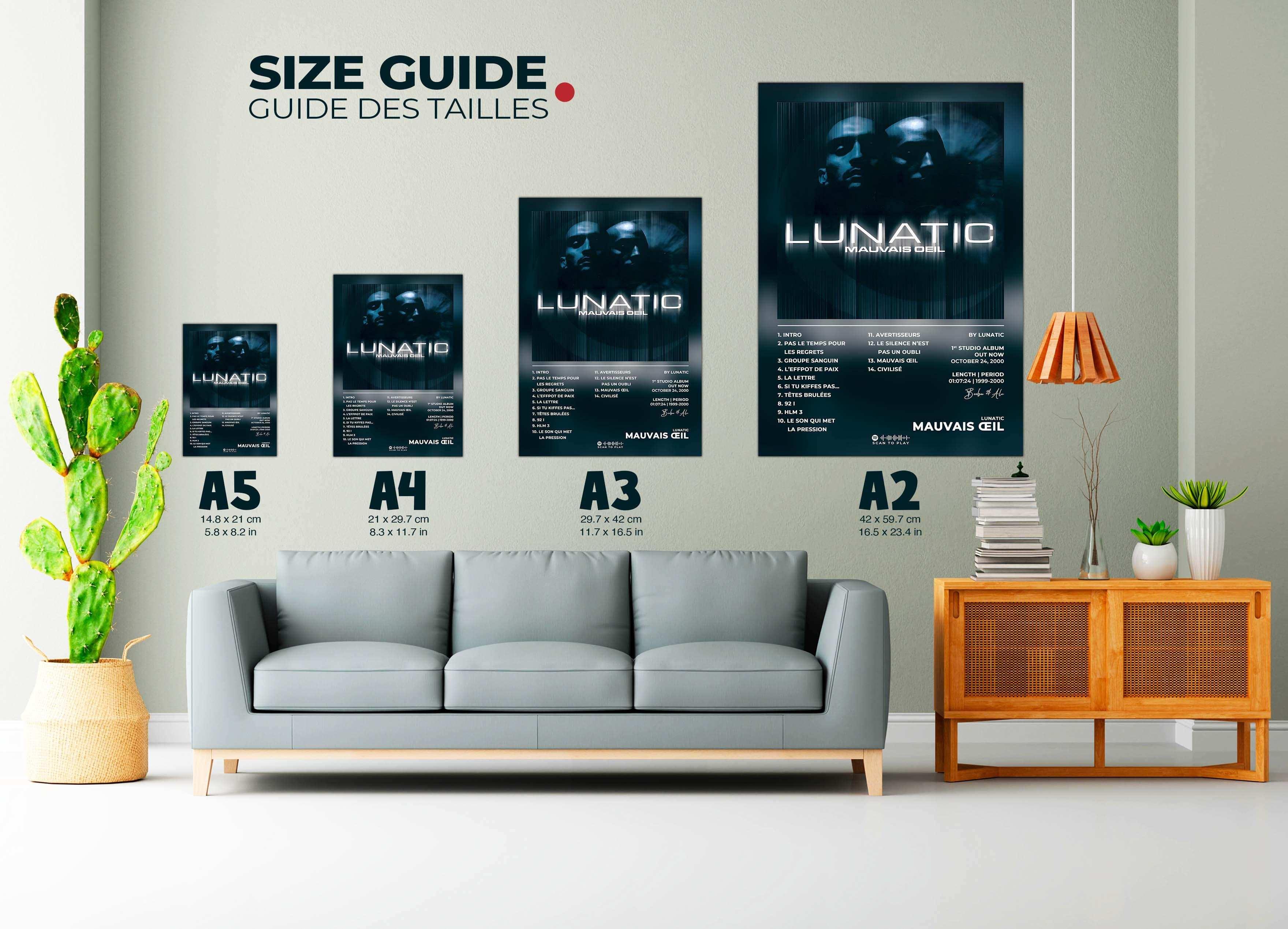 Mauvais Œil Lunatic Poster - Backyard