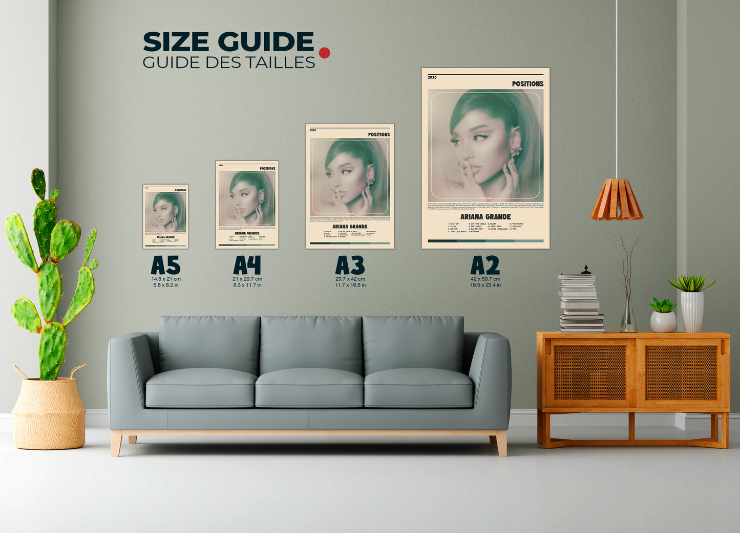 Positions Ariana Grande Poster Backyard