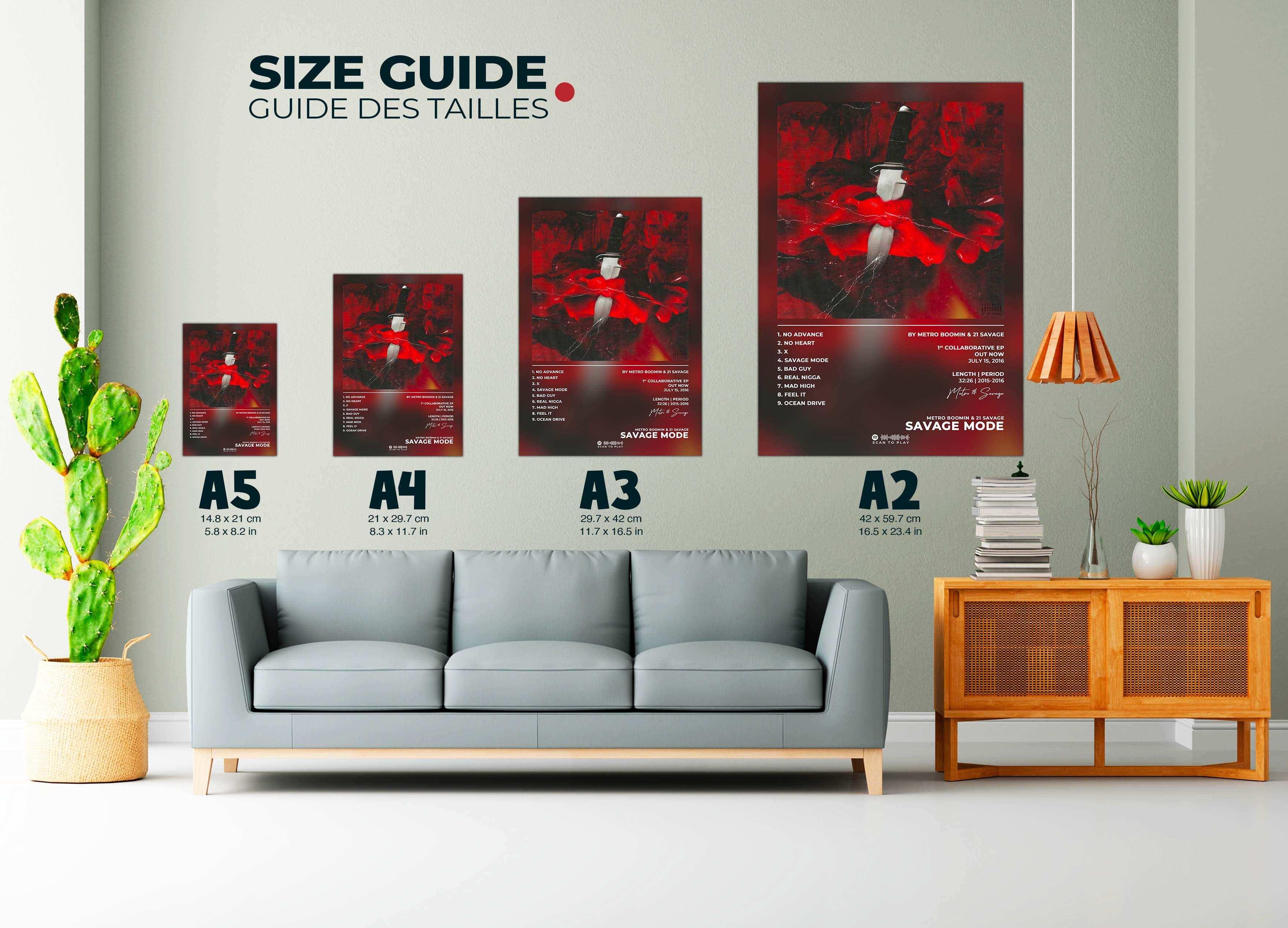 Savage Mode Metro Boomin Poster - Backyard