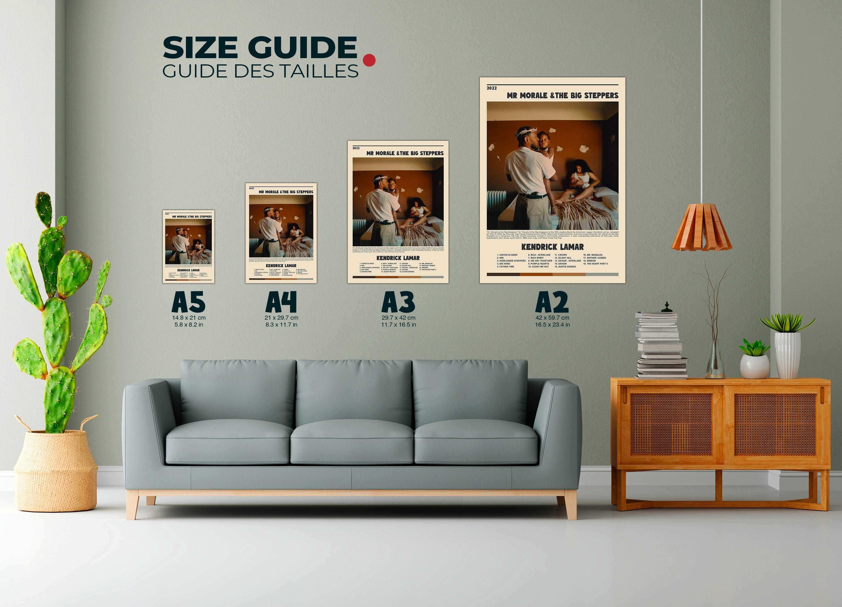 Mr Morale & The Big Steppers Kendrick Lamar Poster - Backyard