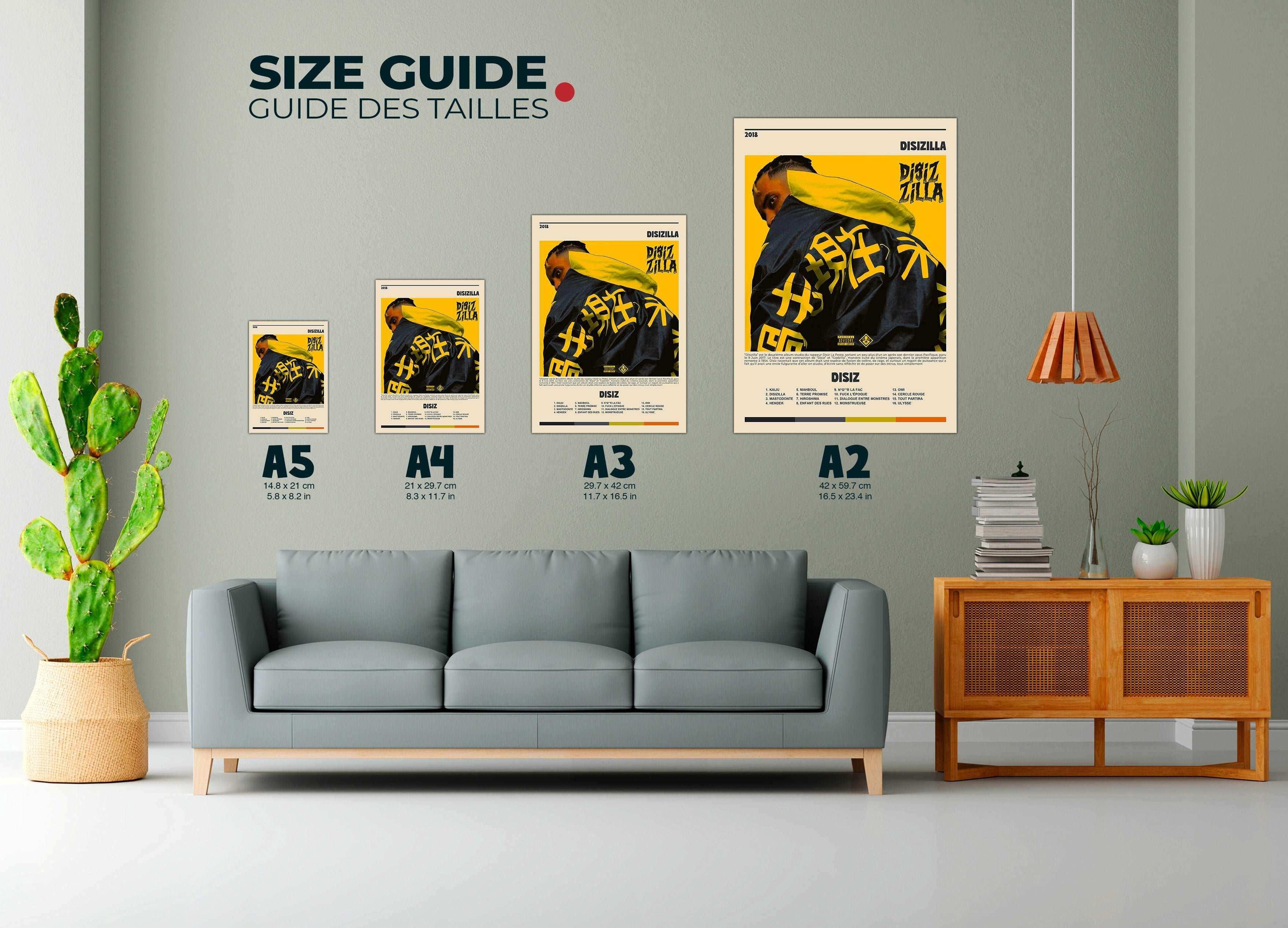 Posters muraux faits en France, différents formats, livraison gratuite 48h, cadeau idéal Noël.