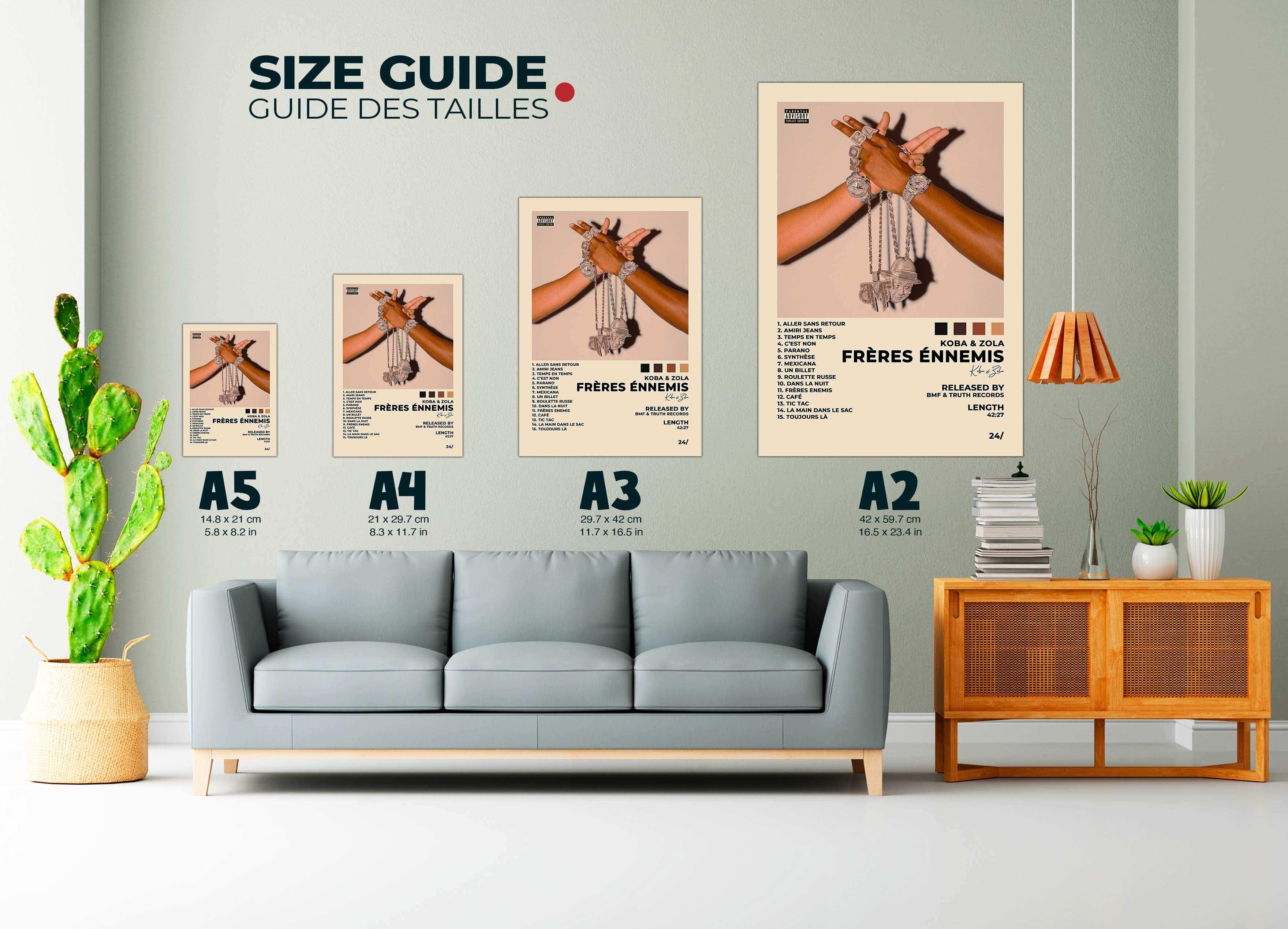 Frères Ennemis Koba Lad & Zola Poster - Backyard