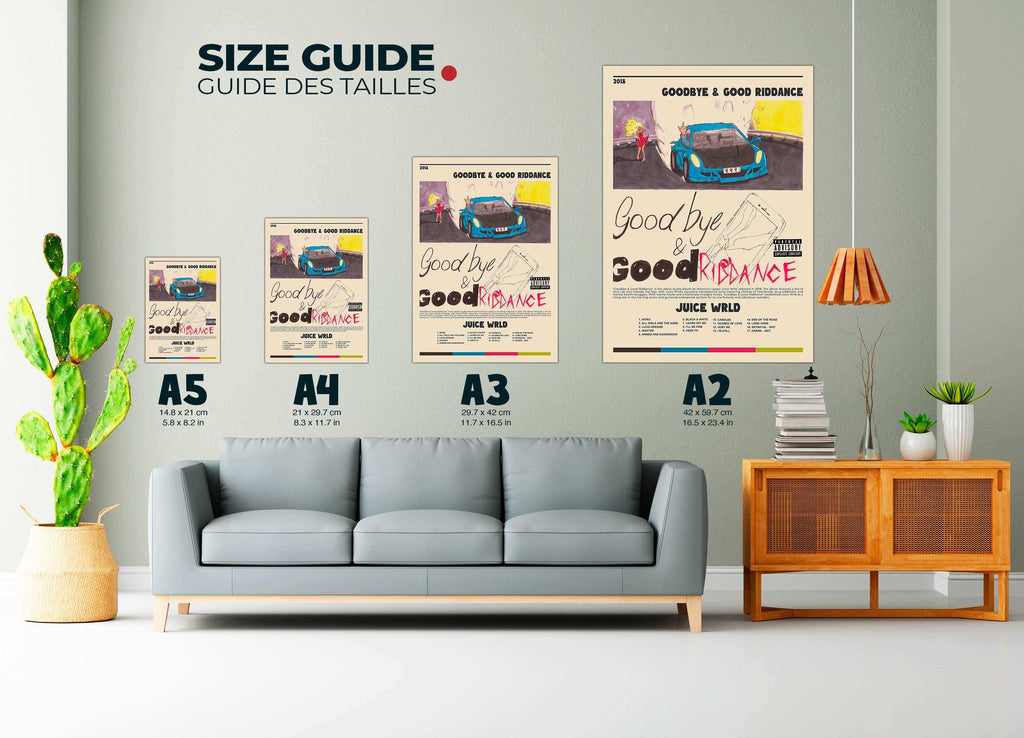 Goodbye & Good Riddance Juice Wrld Poster - Backyard