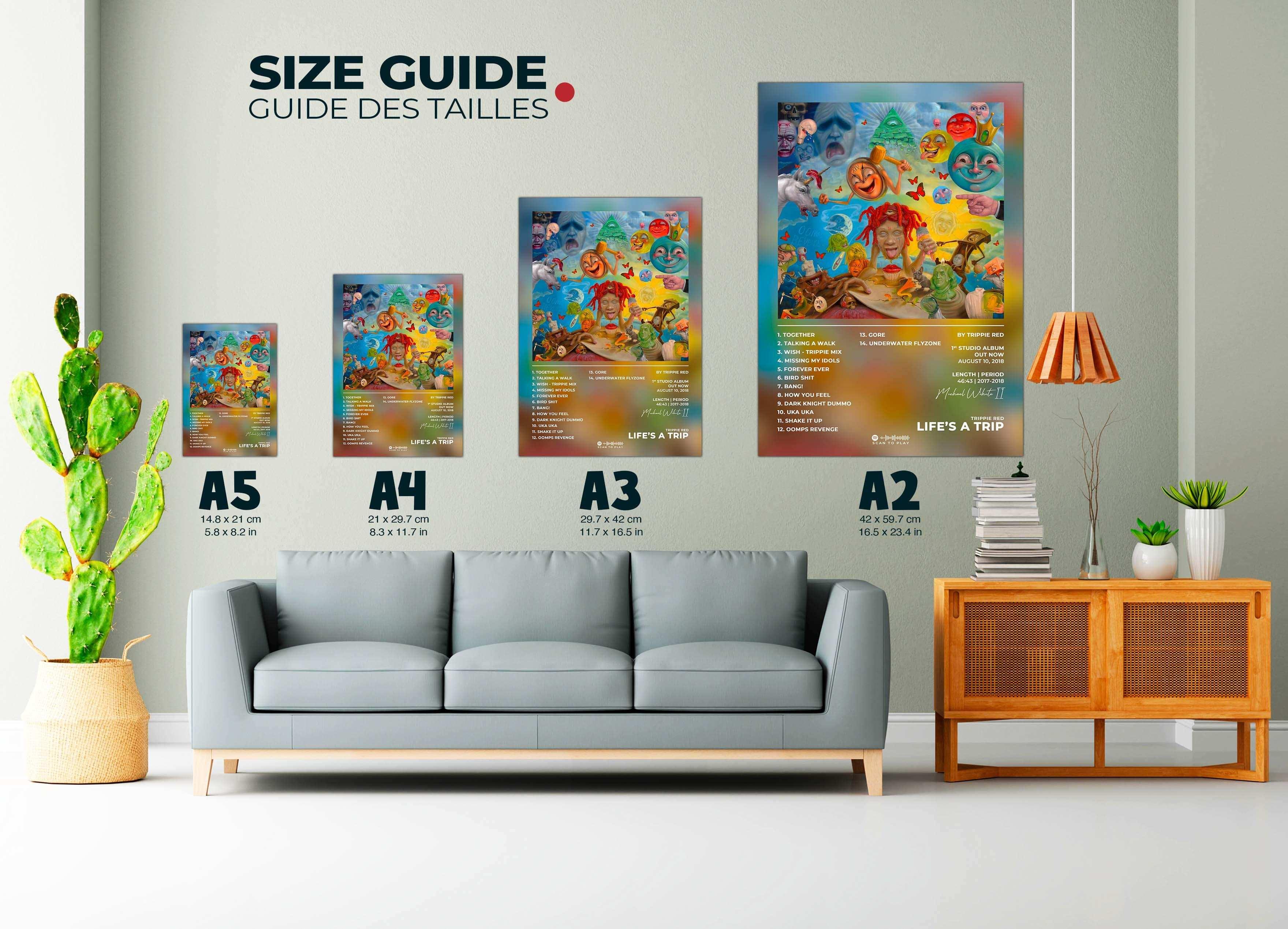 Life's A Trip Trippie Red Poster - Backyard