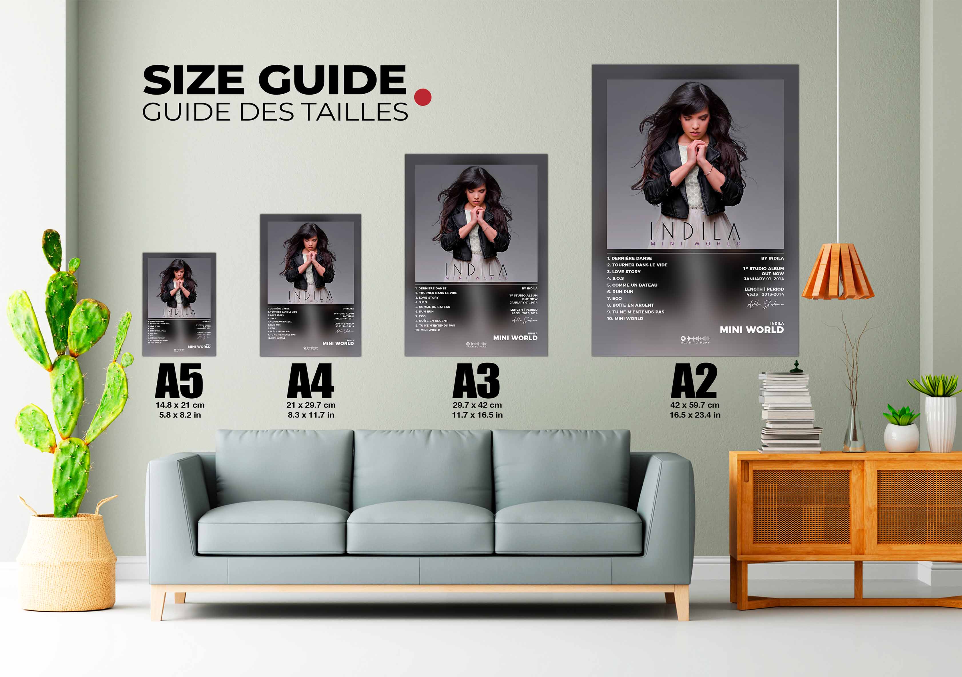 Poster Mini World Indila