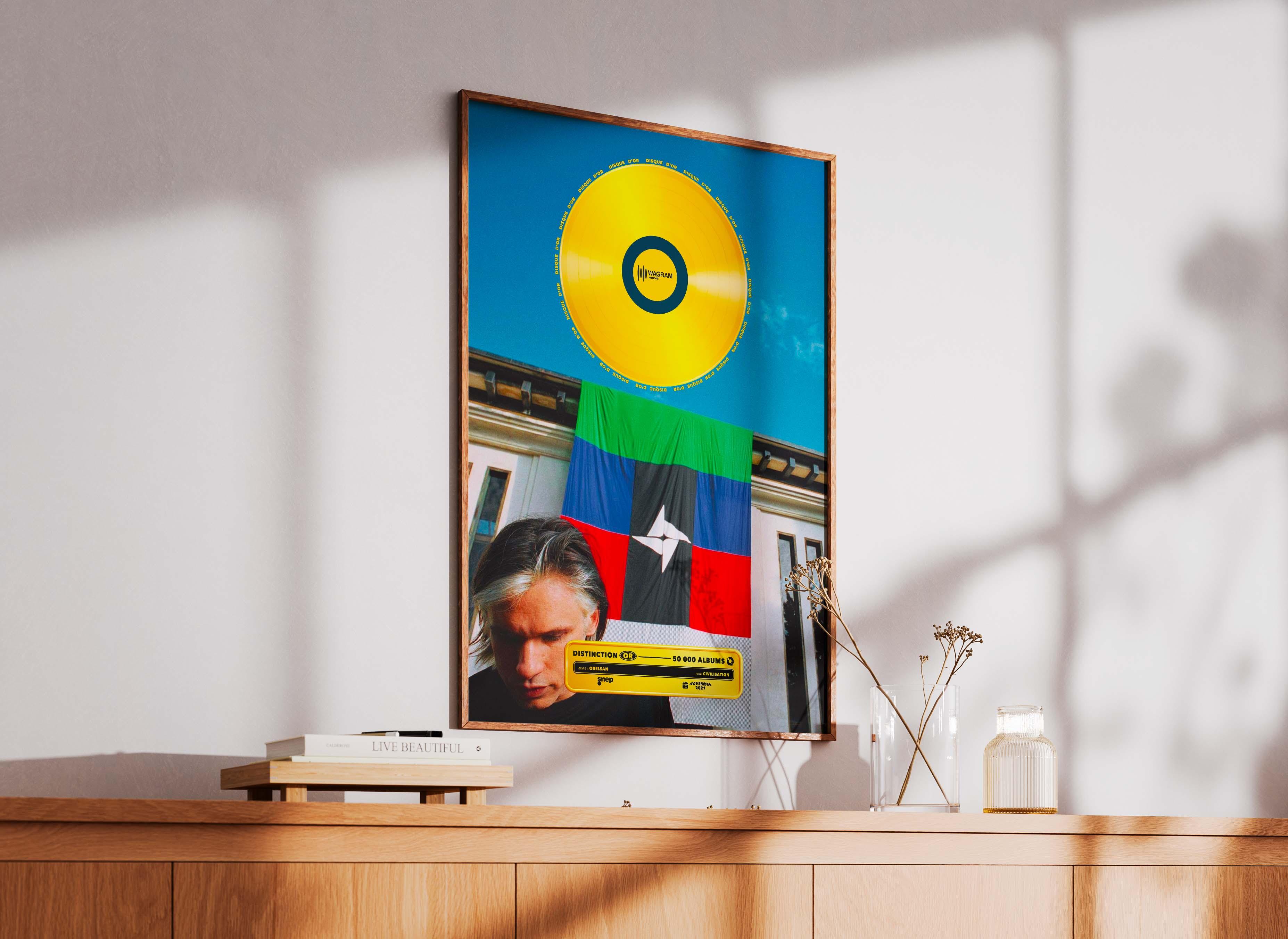 Disque D'Or Civilisation Orelsan - Backyard