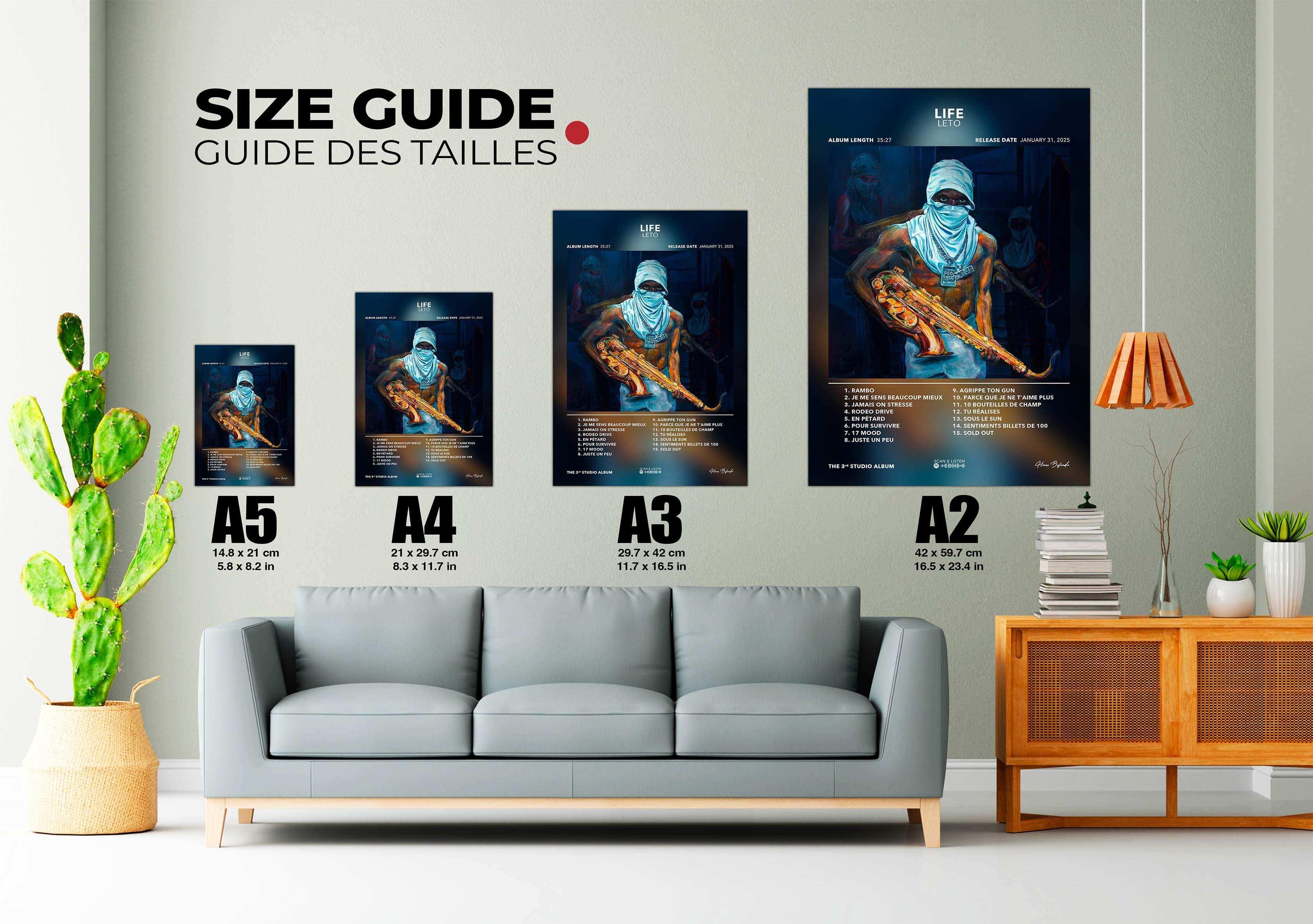 Poster Life Leto - Backyard