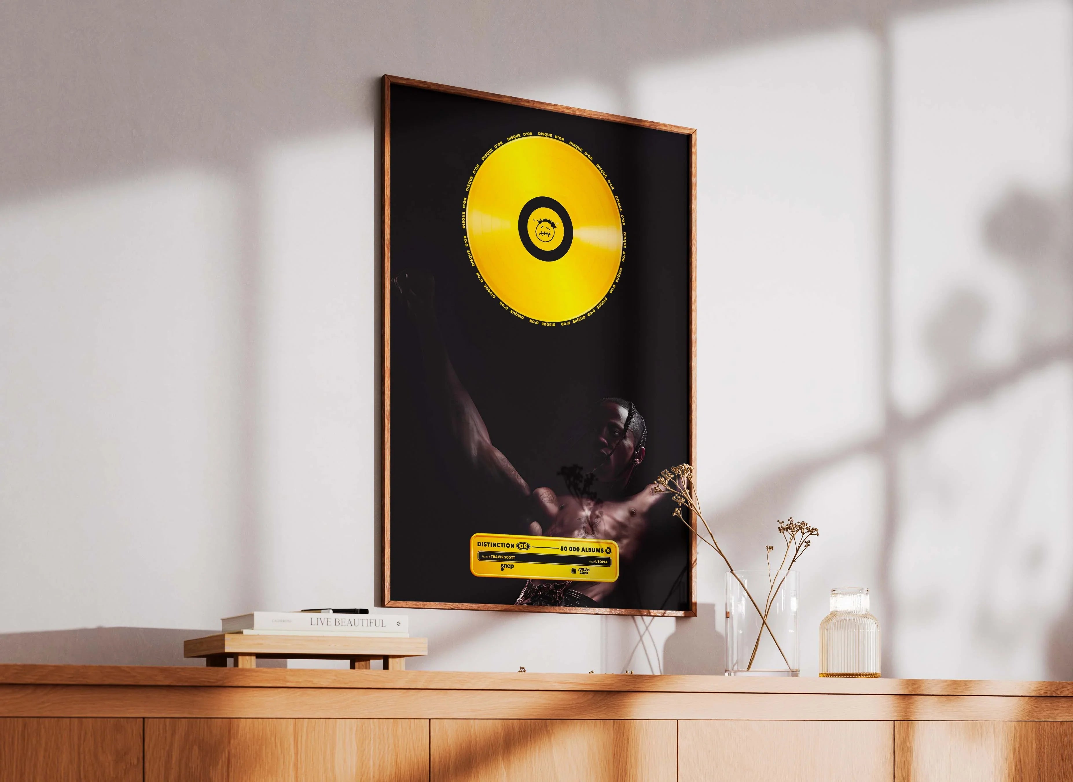 Disque D'Or Utopia Travis Scott - Backyard